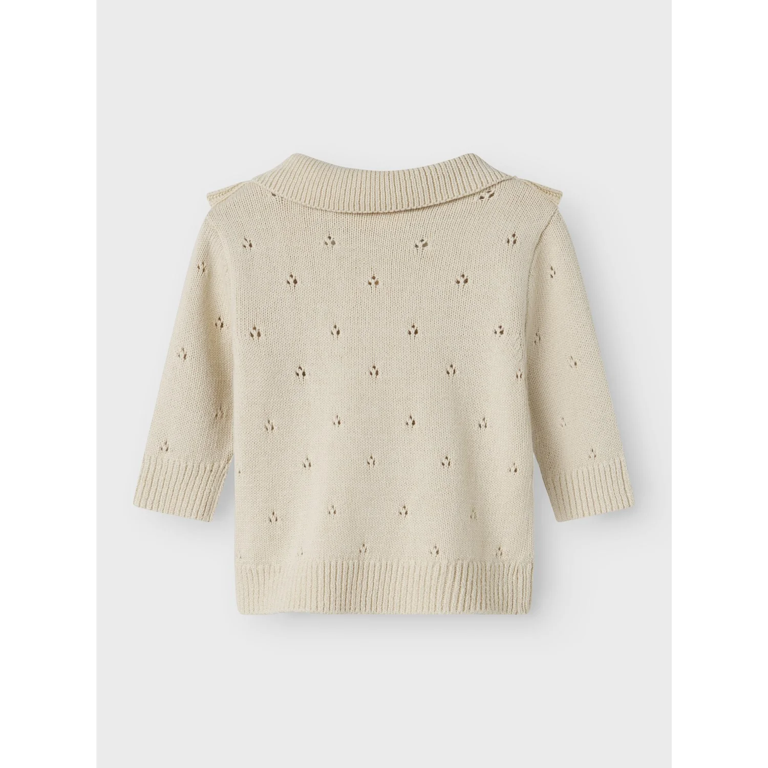 Lil'Atelier Turtledove Nbfnakita Ls Loose Knit Lil - Image 3