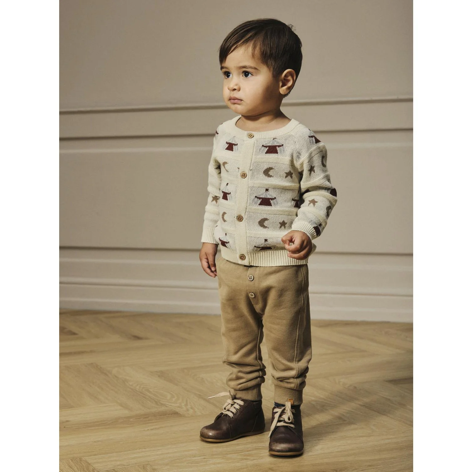 Lil'Atelier Turtledove Nbmlamai Ls Knit Card Lil - Image 2