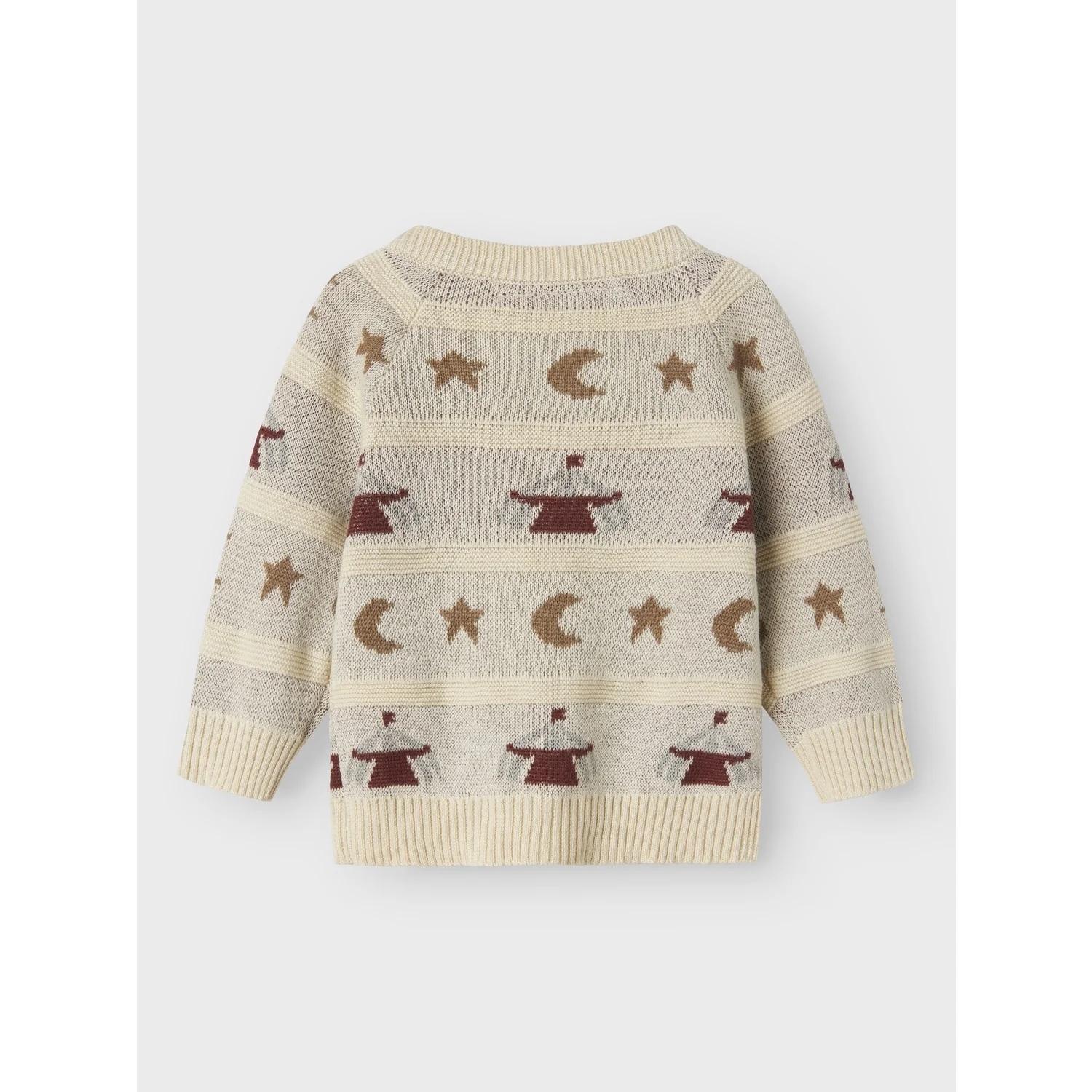 Lil'Atelier Turtledove Nbmlamai Ls Knit Card Lil - Image 5