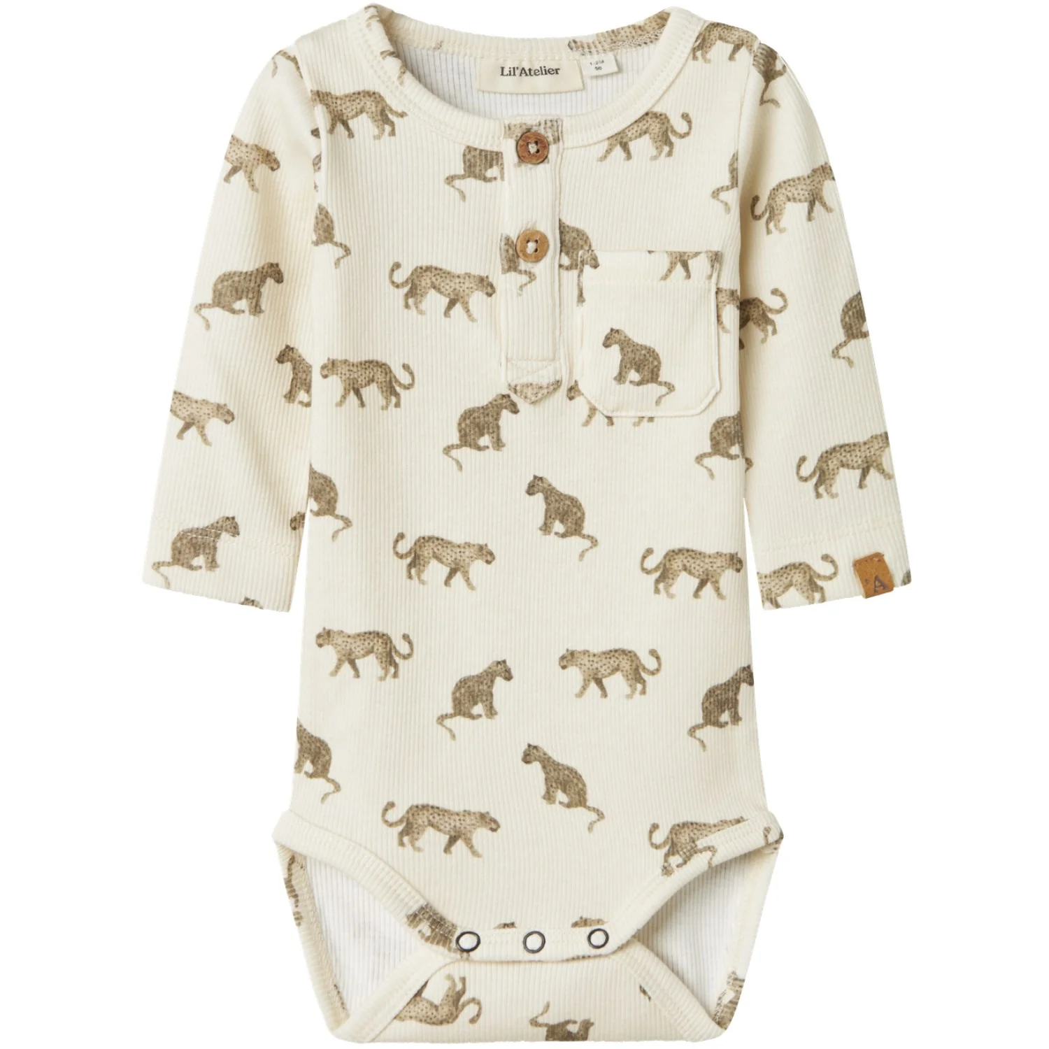Lil'Atelier Turtledove Nbmlavo Eno Ls Slim Body Lil