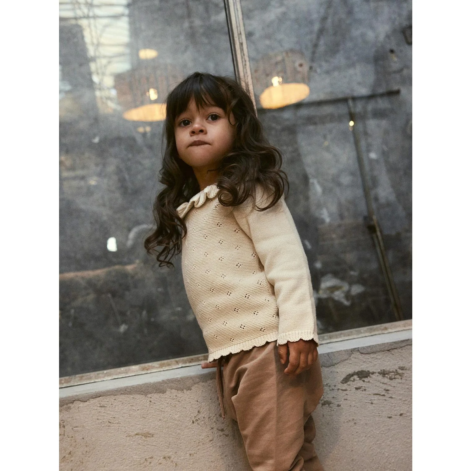 Lil'Atelier Turtledove Nmflaguna Ls Knit Lil Noos - Image 2