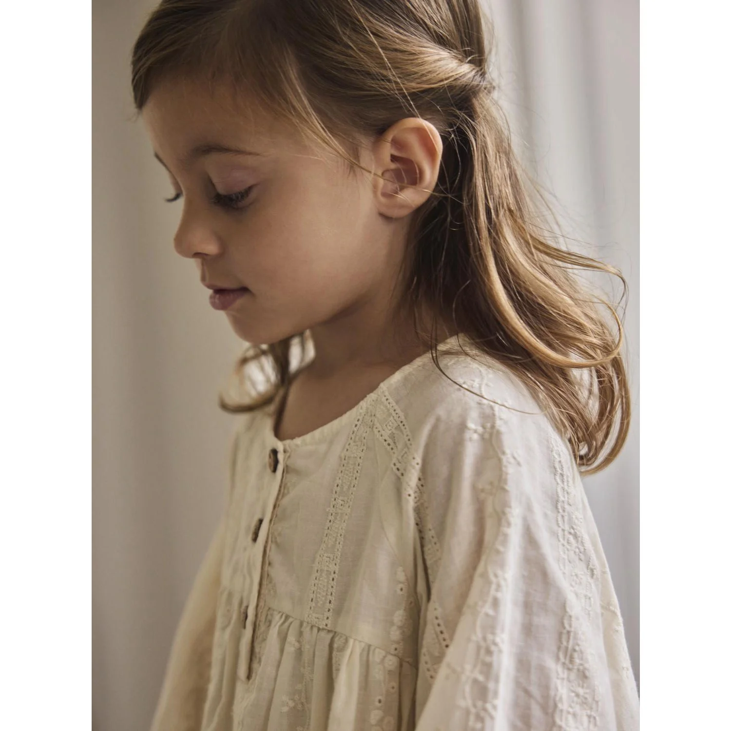 Lil'Atelier Turtledove Nmfloba Ls Loose Dress Lil - Image 3