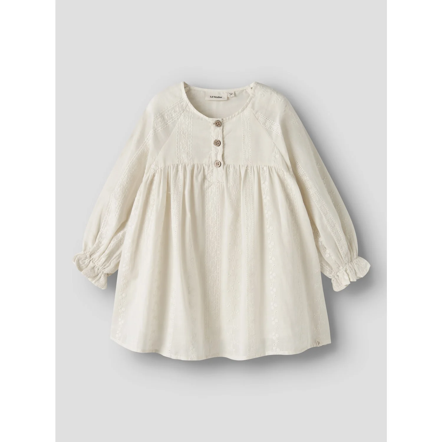 Lil'Atelier Turtledove Nmfloba Ls Loose Dress Lil - Image 4
