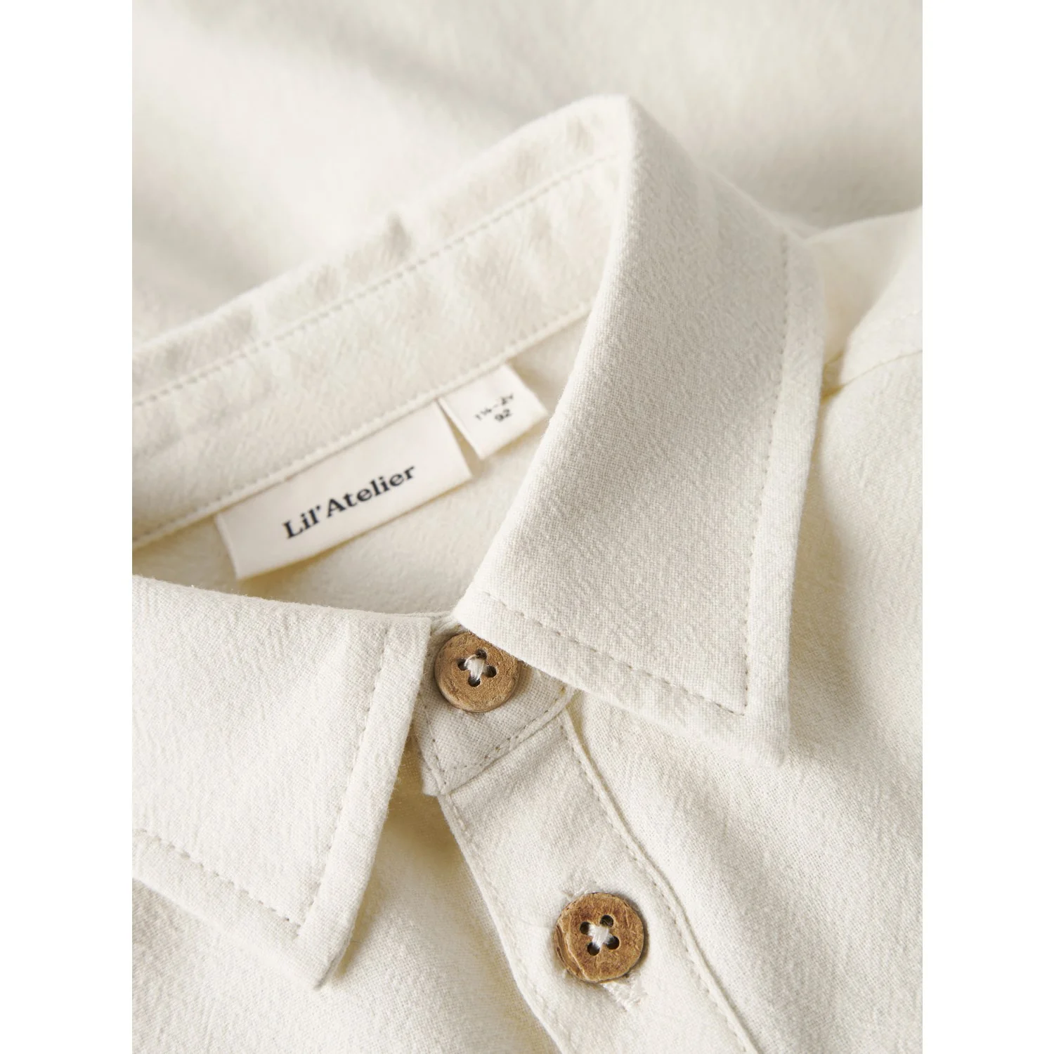 Lil'Atelier Turtledove Nmmhadam Ls Shirt Lil - Image 2