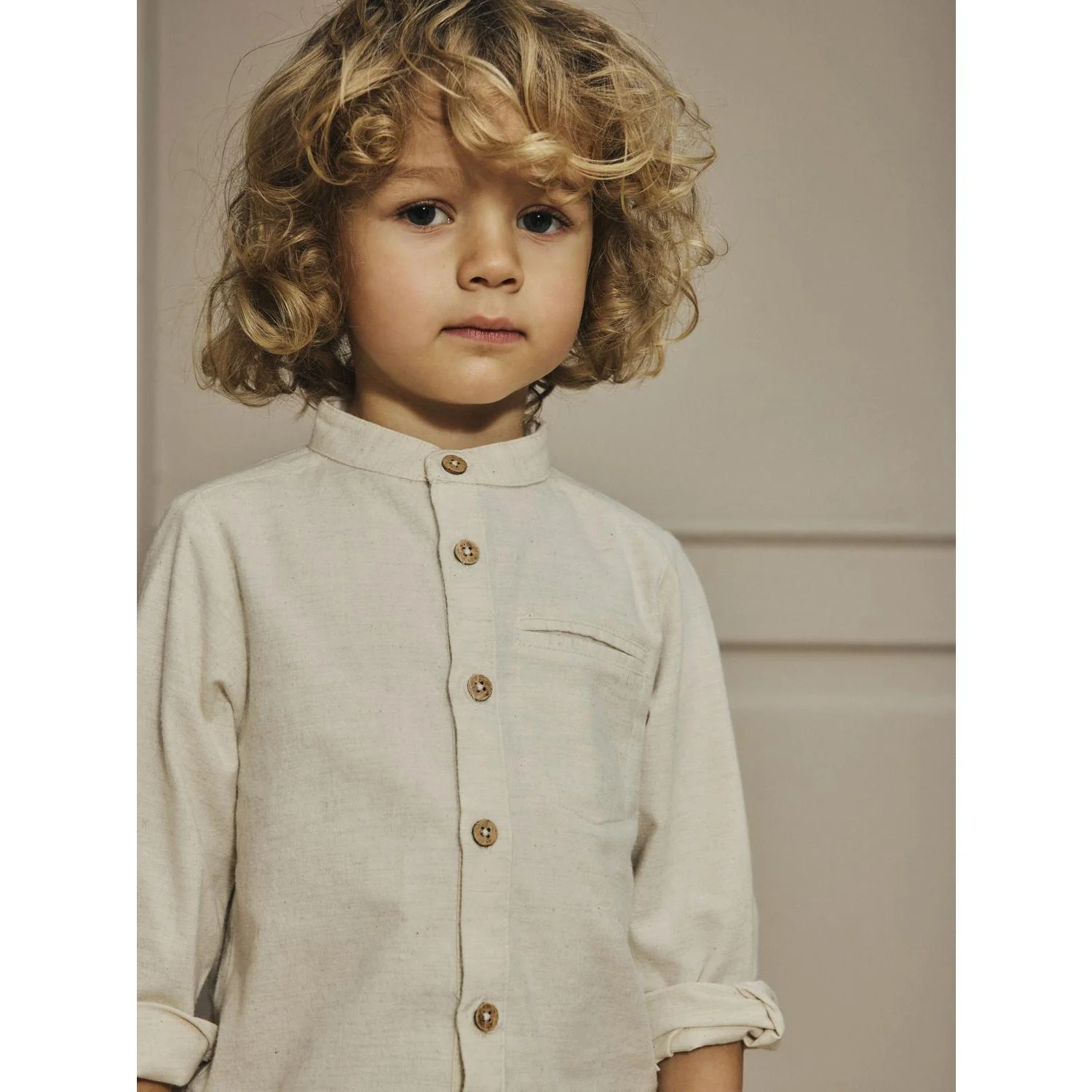 Lil'Atelier Turtledove Nmmotto Ls Shirt Lil - Image 3