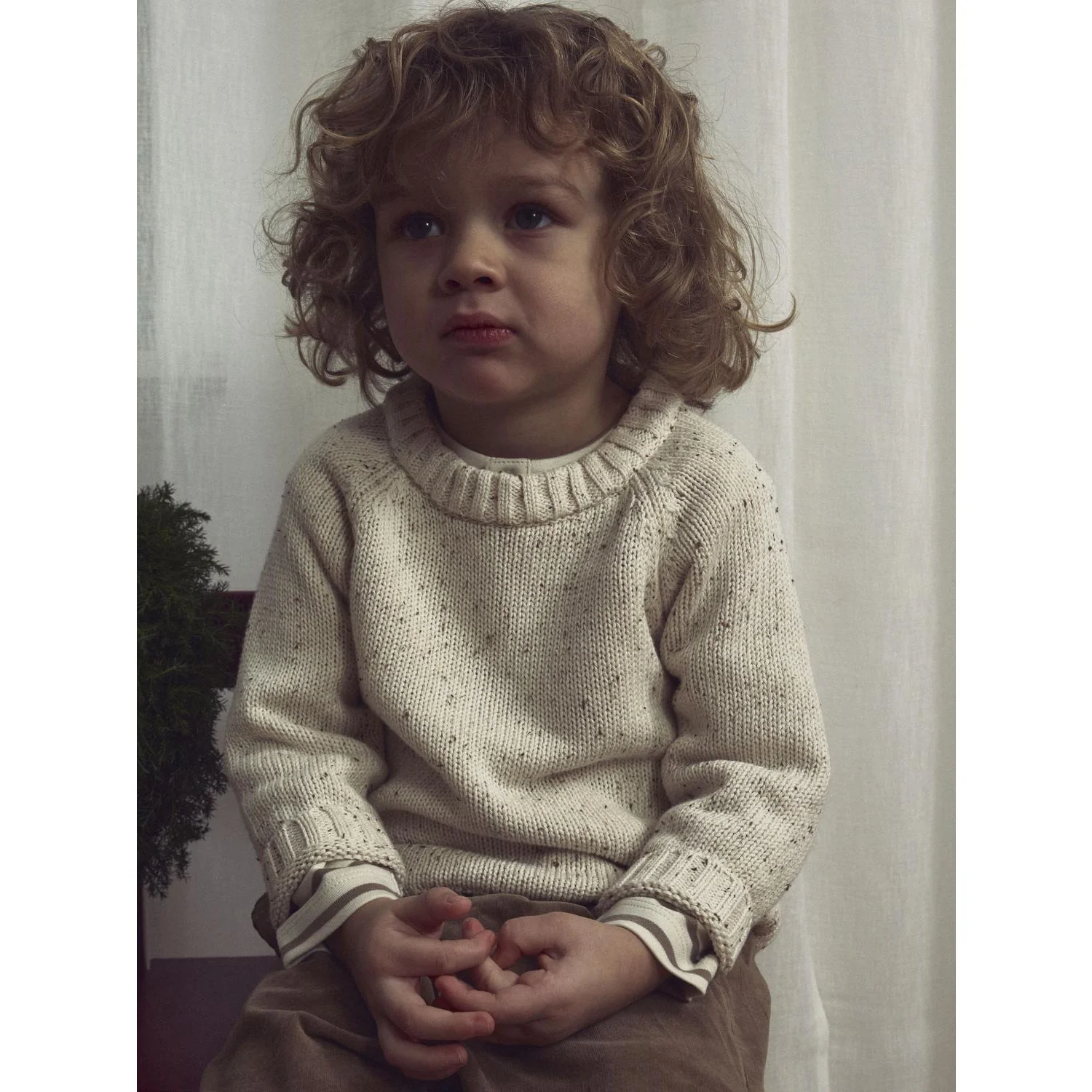 Lil'Atelier Turtledove Nmngalto Fak Ls Knit Lil - Image 3