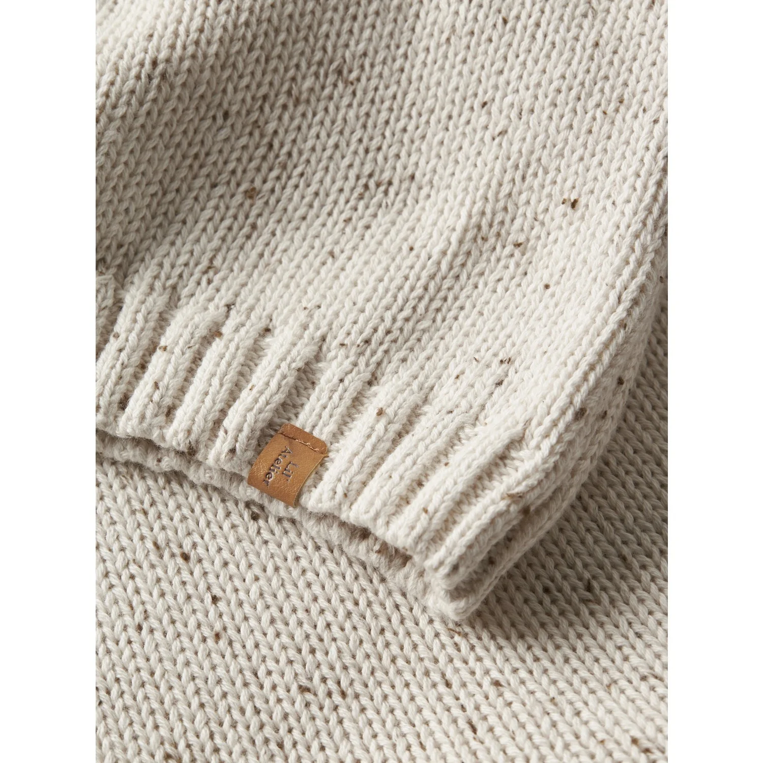 Lil'Atelier Turtledove Nmngalto Fak Ls Knit Lil - Image 4