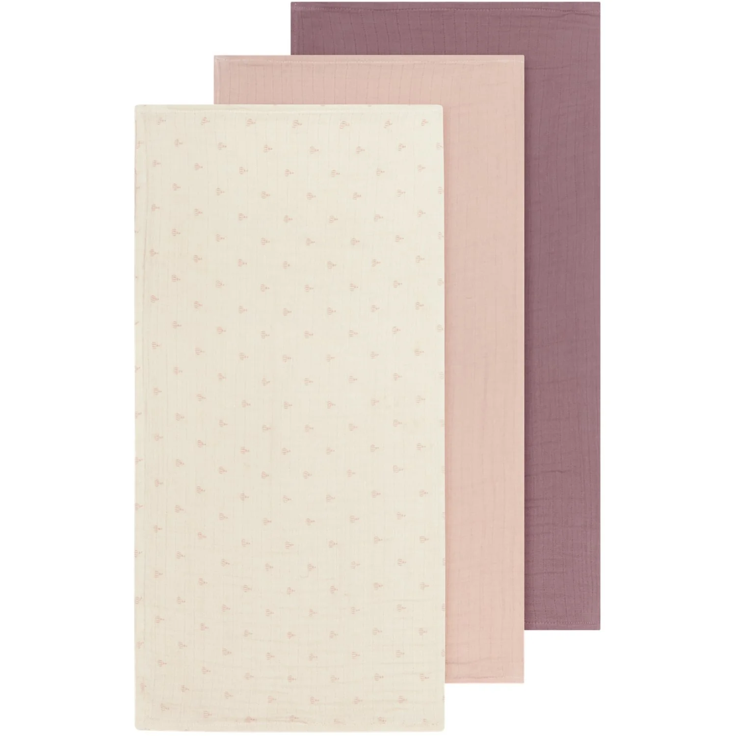 Lil'Atelier Turtledove Nostalgia Rose/Cameo Rose Nbnfergie 3-Pack Nappies Lil