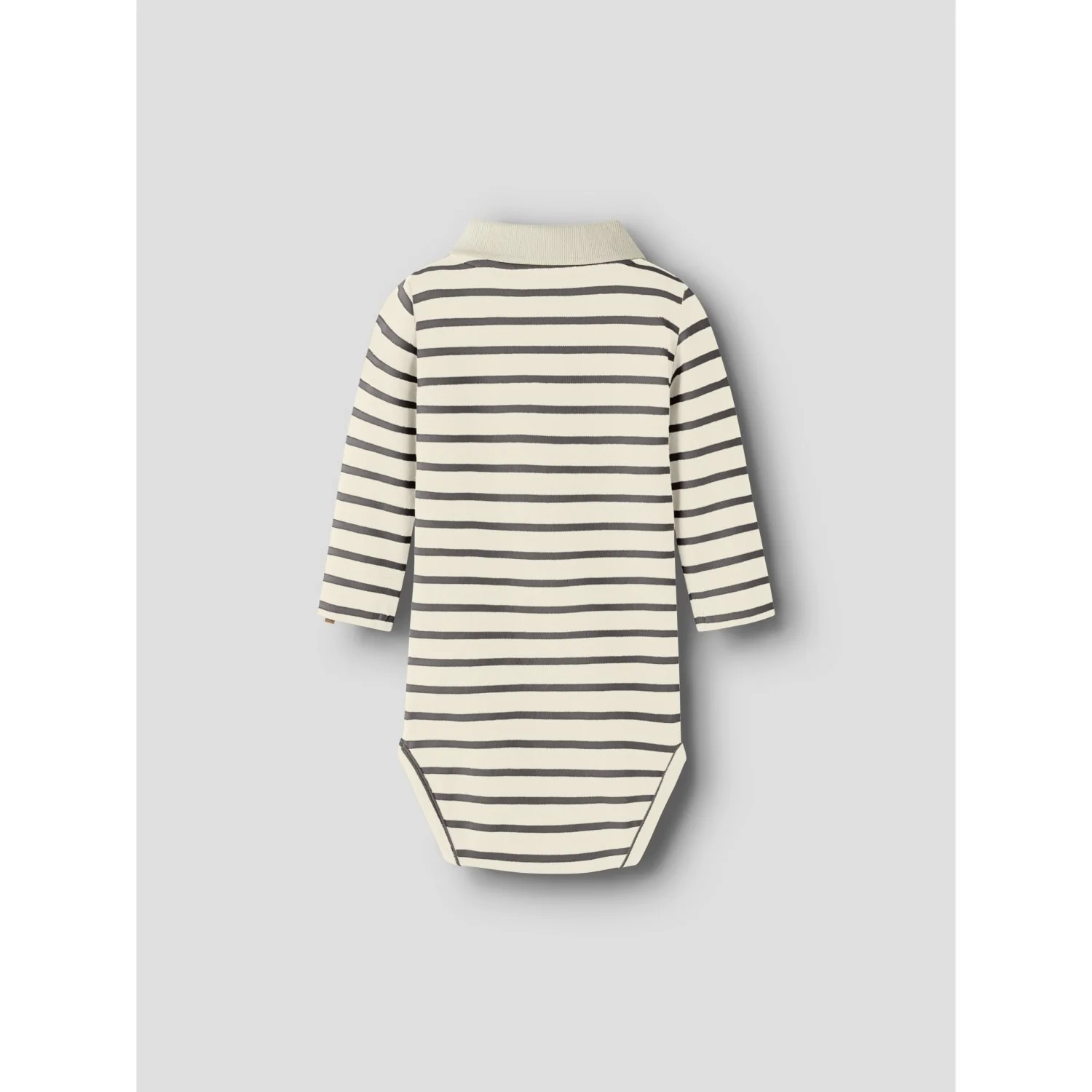 Lil'Atelier Turtledove Poppy Seed Nbmlimia Ls Polo Body Lil - Image 3