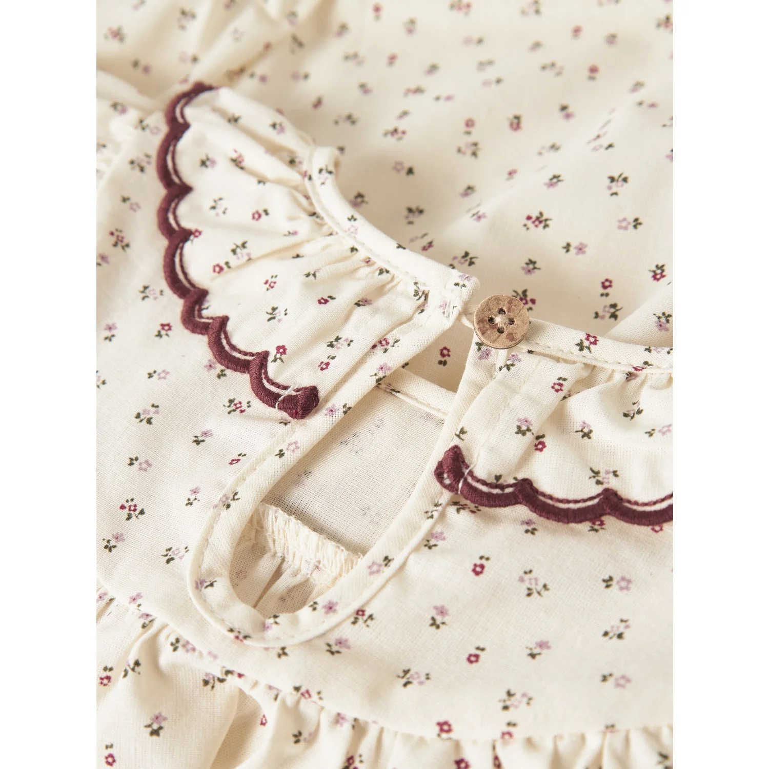 Lil'Atelier Turtledove Red Dahlia Nbfrasia Ls Loose Body Shirt Lil - Image 2