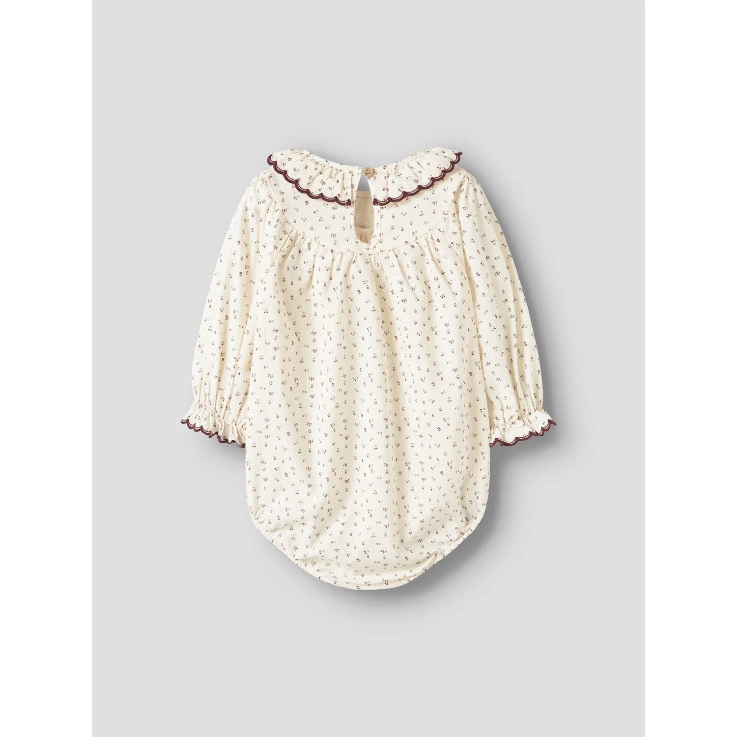 Lil'Atelier Turtledove Red Dahlia Nbfrasia Ls Loose Body Shirt Lil - Image 3