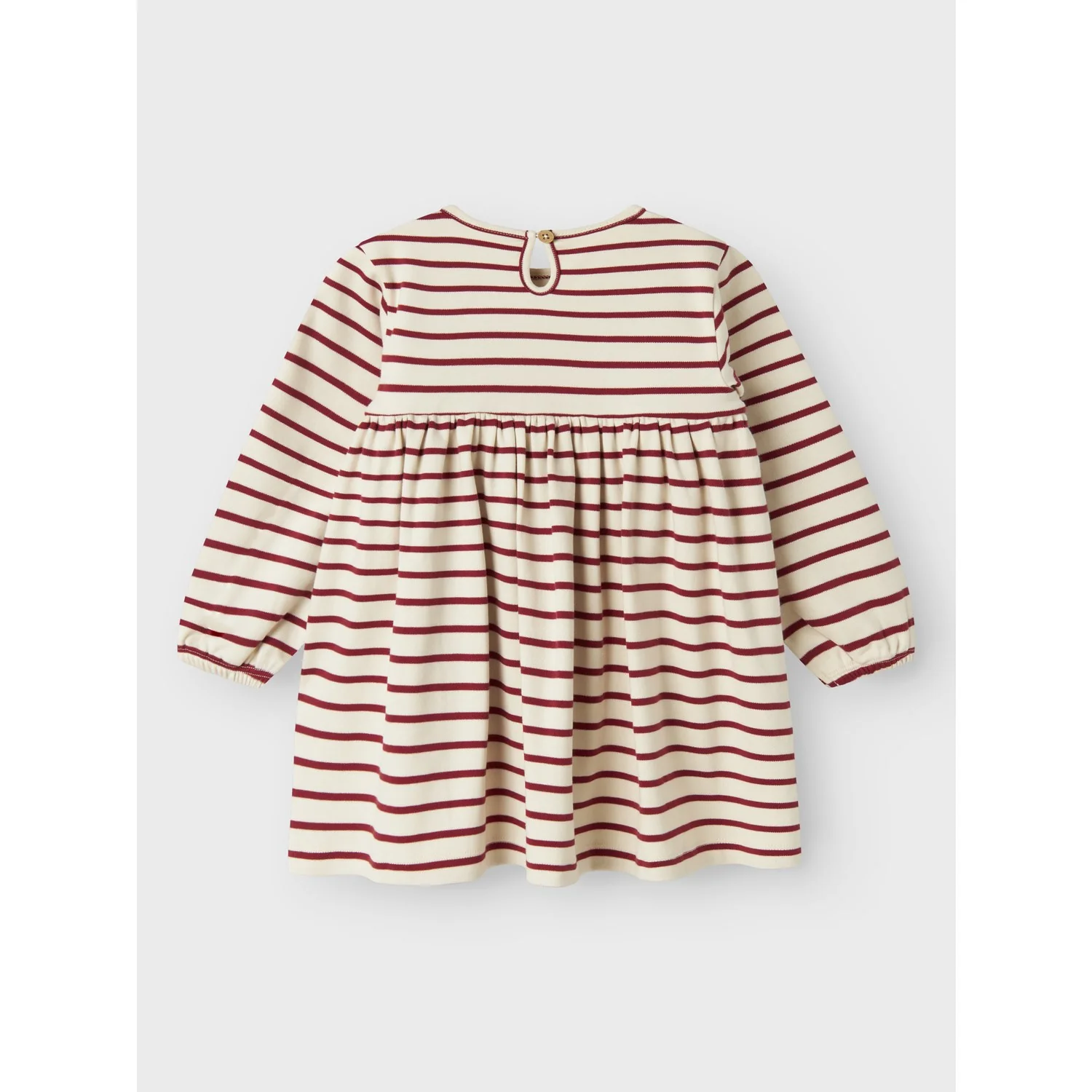 Lil'Atelier Turtledove Red Dahlia Nmflimia Ls Loose Dress Lil - Image 5