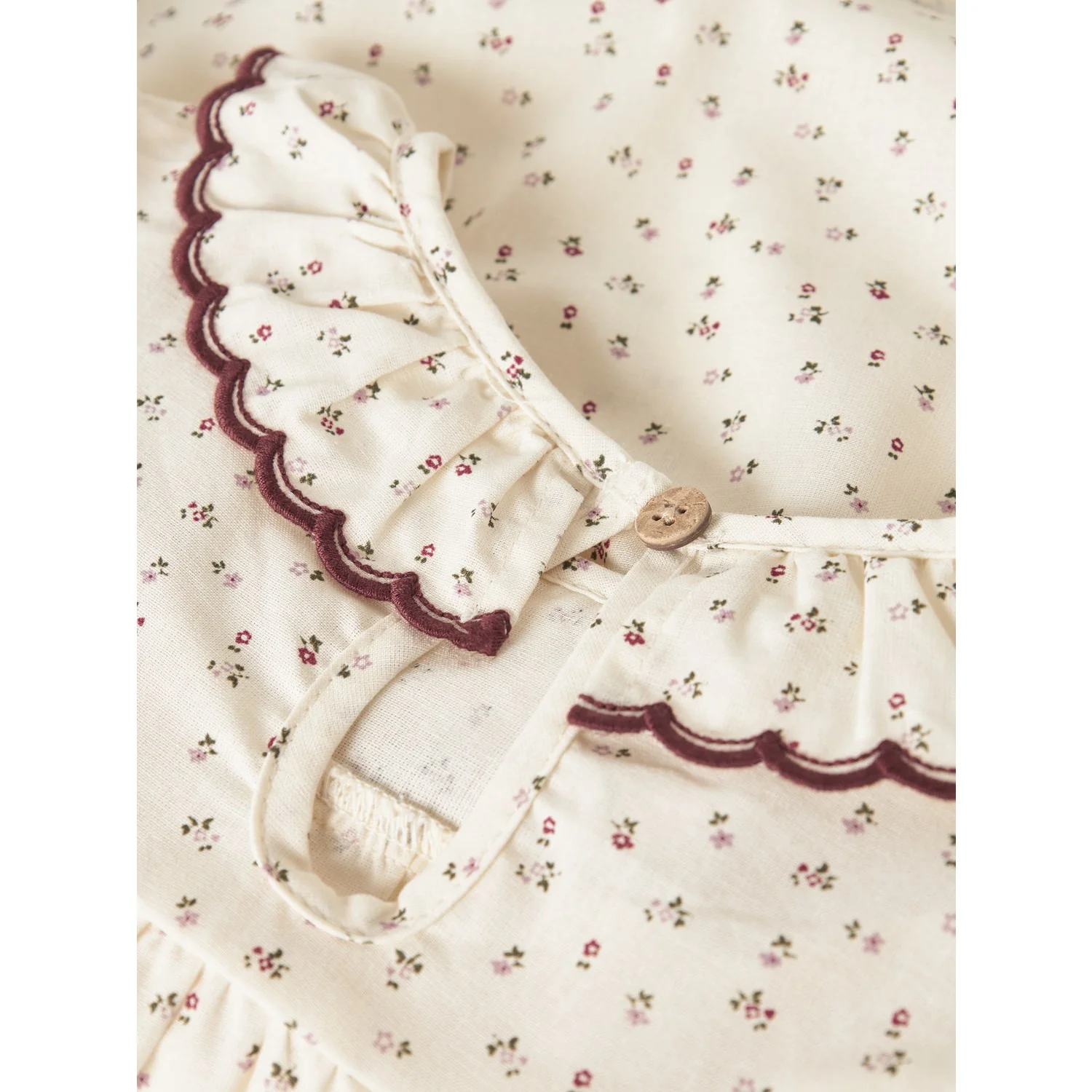 Lil'Atelier Turtledove Red Dahlia Nmfrasia Ls Loose Shirt Lil - Image 2