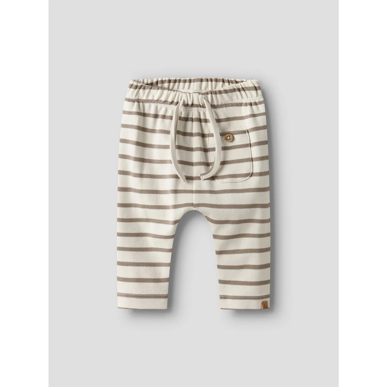 Lil'Atelier Turtledove Sepia Tint Nbmlimia Nob Loose Pants Lil - Image 3