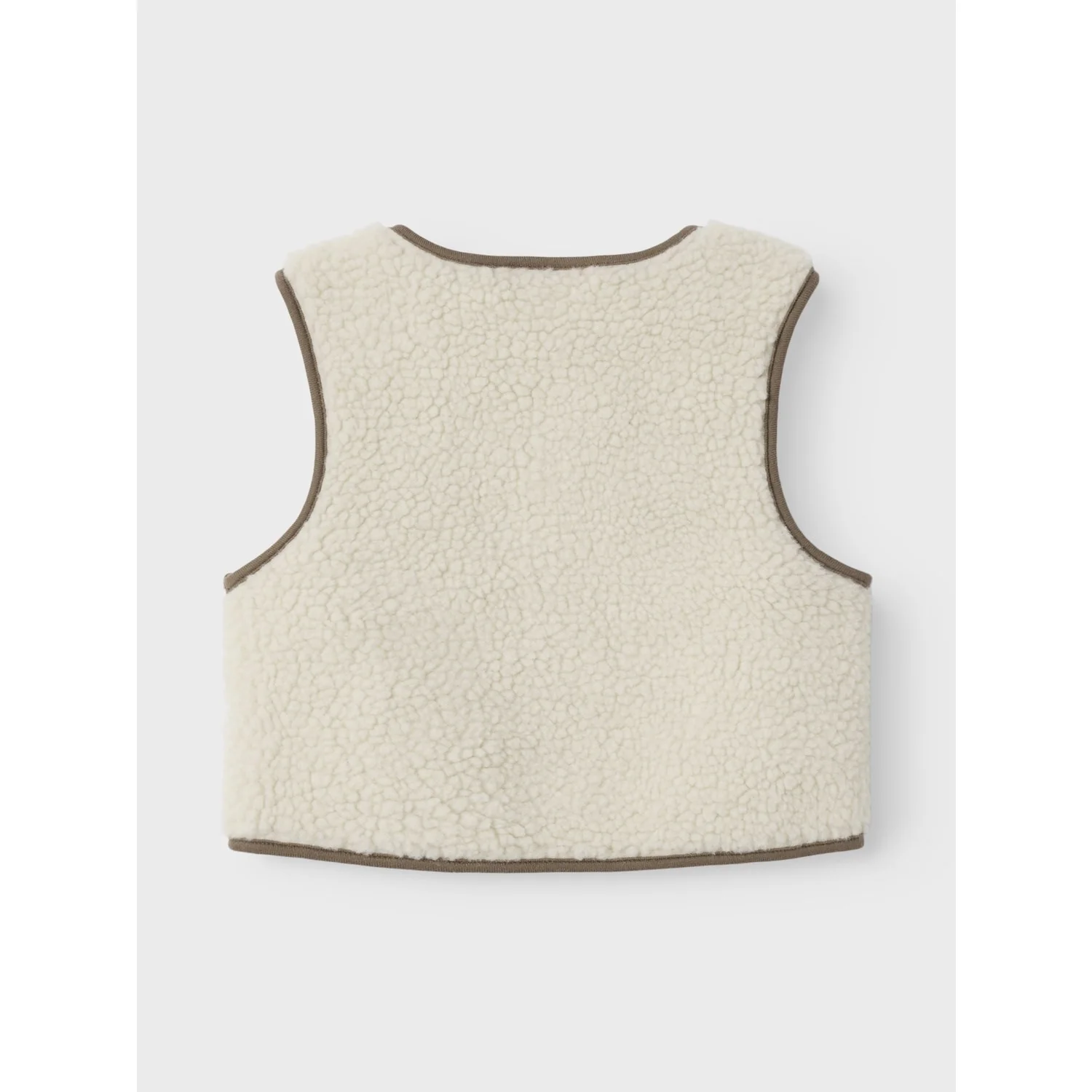 Lil'Atelier Turtledove Shitake Nbnlajo Loose Vest Lil - Image 5