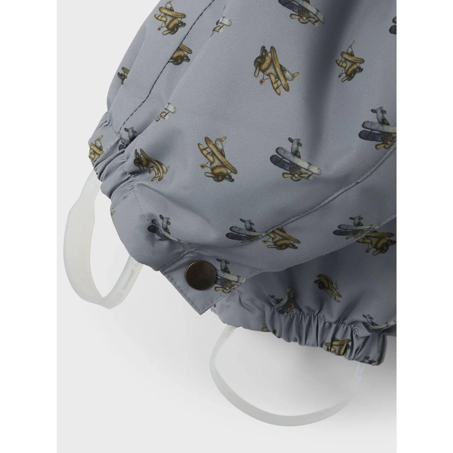 Lil'Atelier Ultimate Grey Airplanes Nmmlasnow10 Snowsuit Aop Fo Lil - Image 4