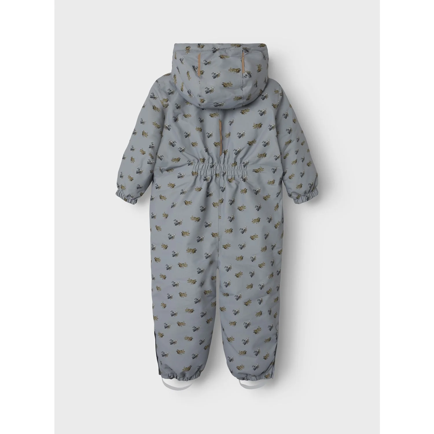 Lil'Atelier Ultimate Grey Airplanes Nmmlasnow10 Snowsuit Aop Fo Lil - Image 5