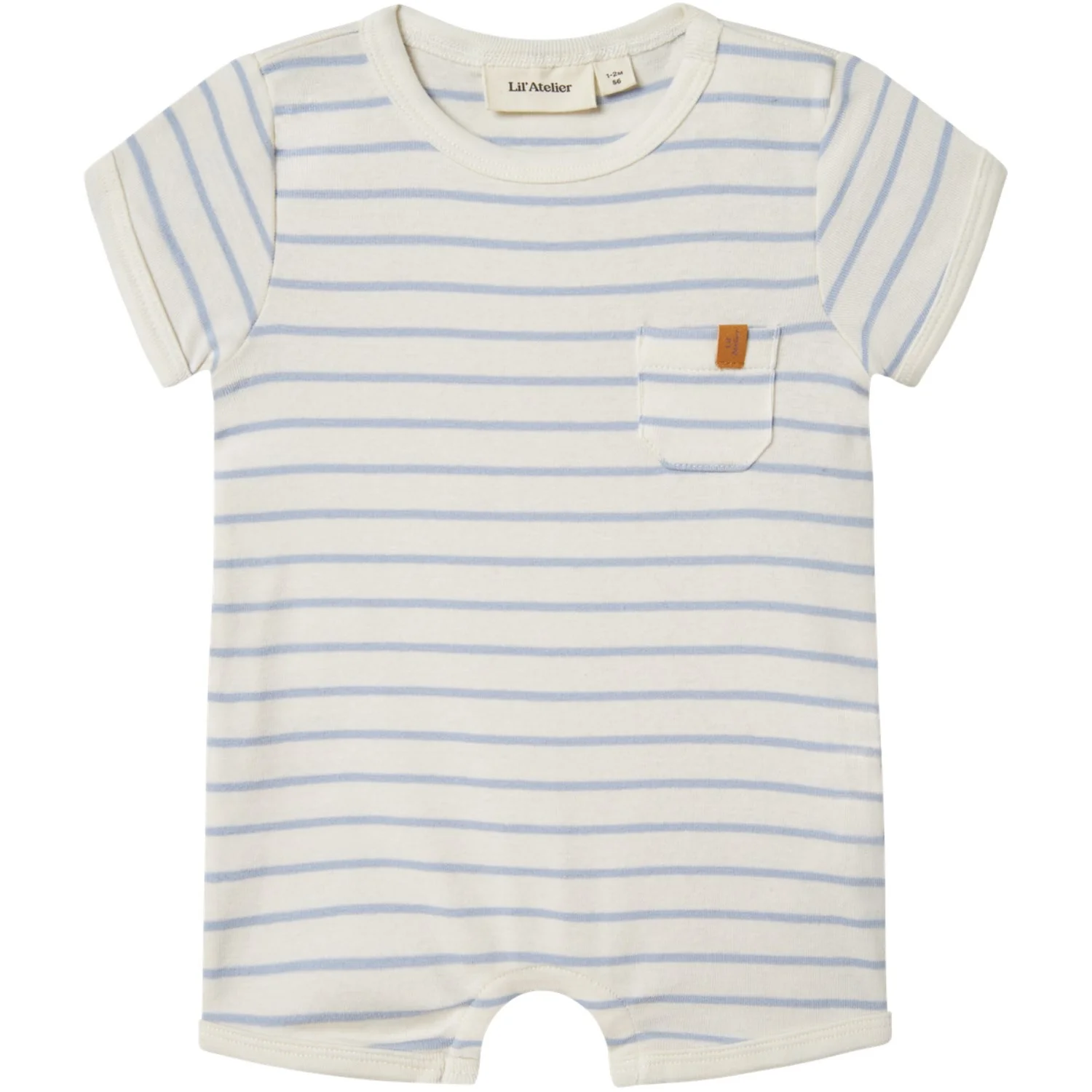 Lil'Atelier Zen Blue Nbmgeo Ari Ss Loose Suit Lil