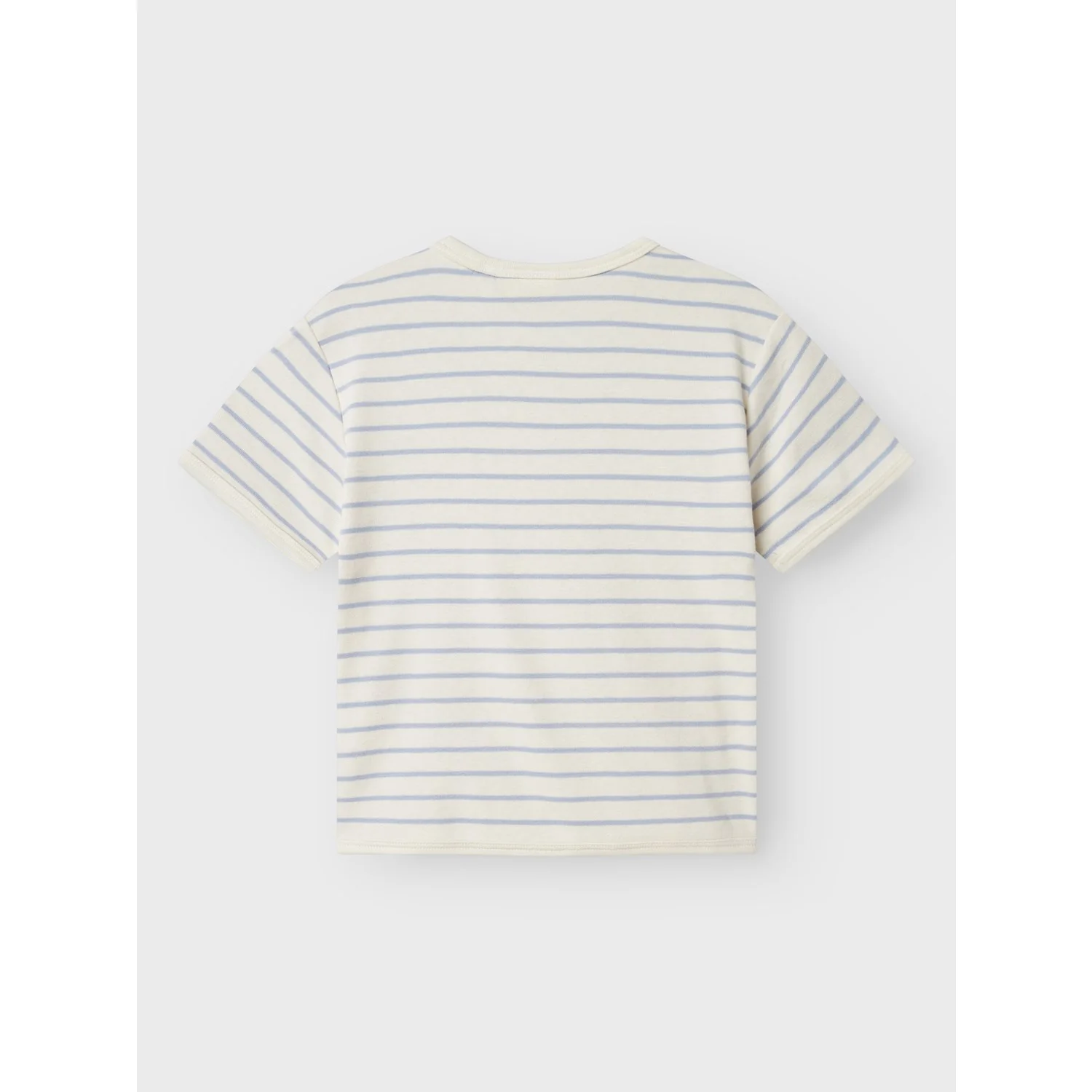 Lil'Atelier Zen Blue Nmmgeo Anm Ss Loose Top Lil - Image 4