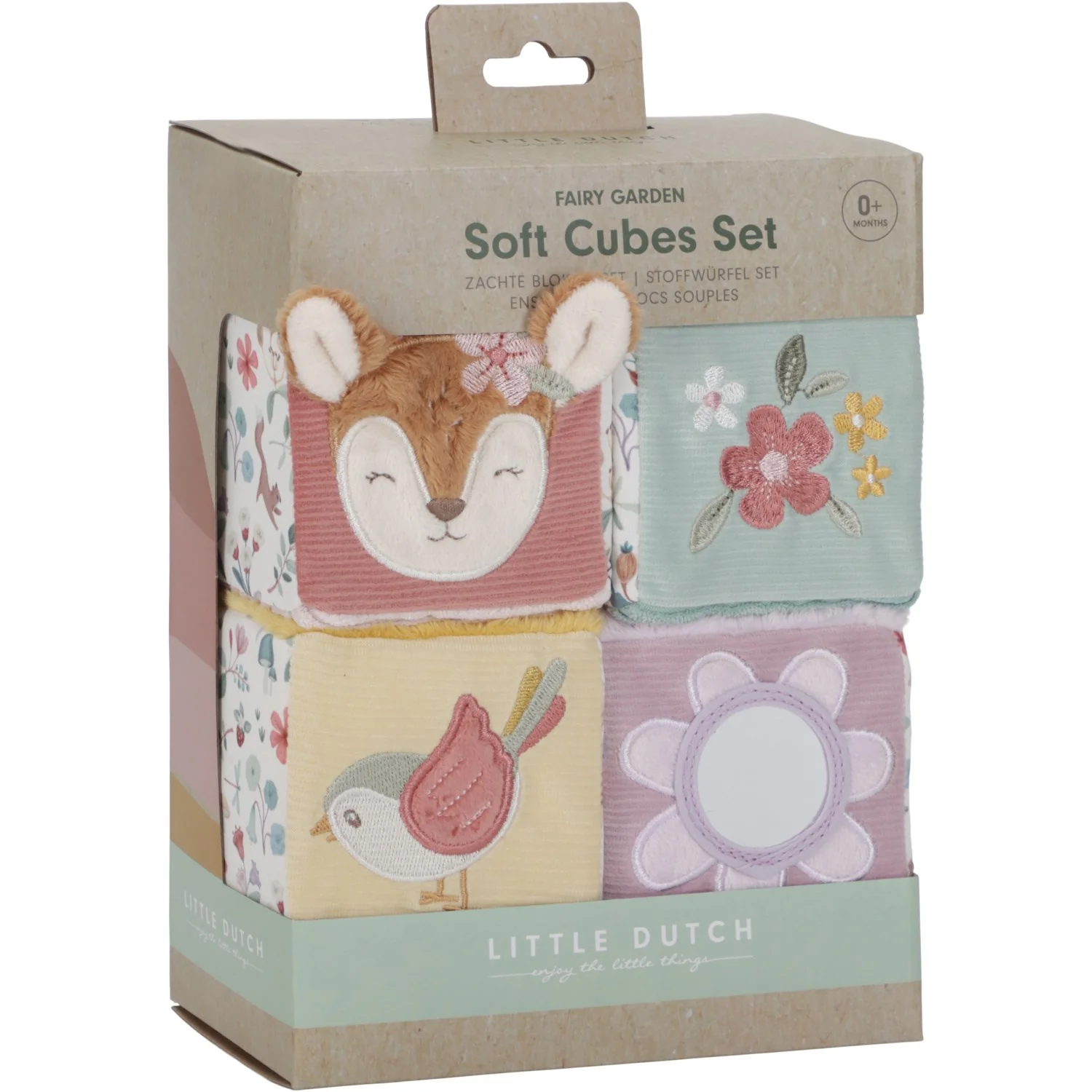 Little Dutch Fairy Garden Pink Plush Cubes - Image 15