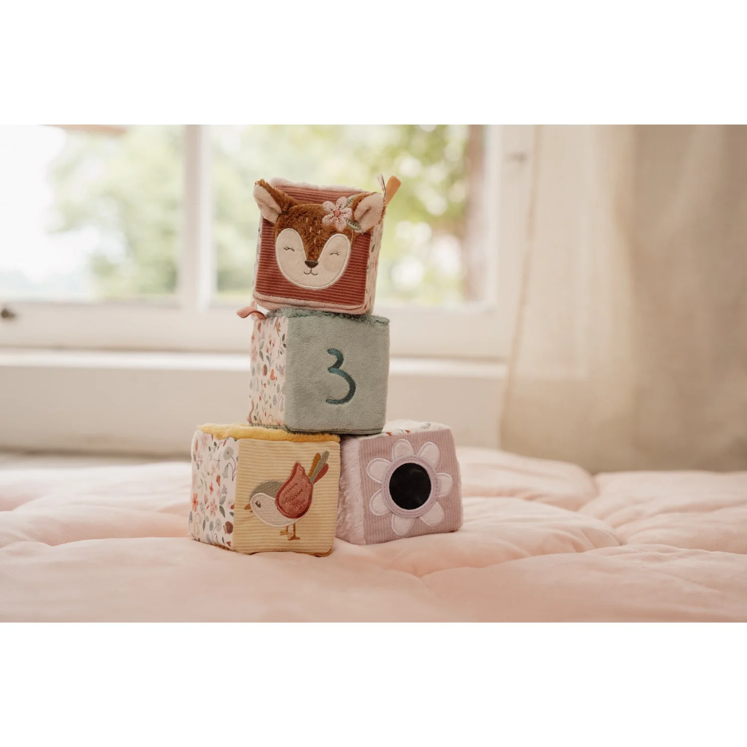 Little Dutch Fairy Garden Pink Plush Cubes - Image 7