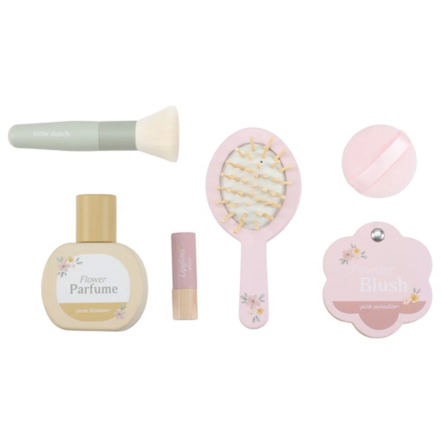 Little Dutch Pink Wooden Dressing Table - Image 4