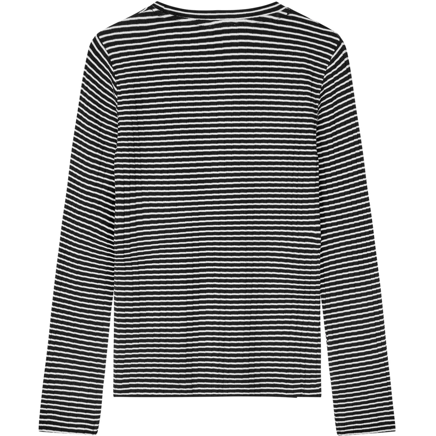 Mads Nørgaard Black/Vanilla Ice 5X5 Stripe Talika Top - Image 3