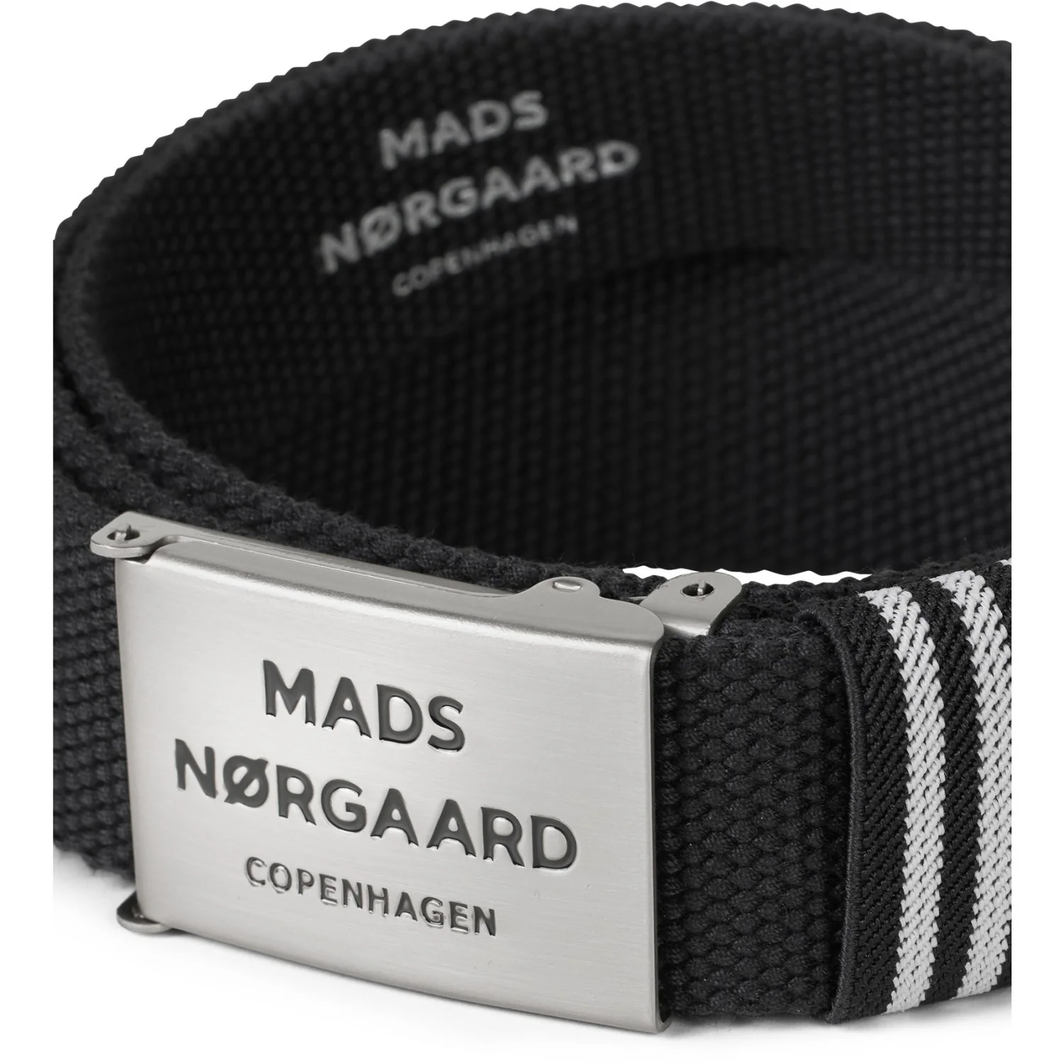 Mads Nørgaard Black Weave Bo Belt - Image 2