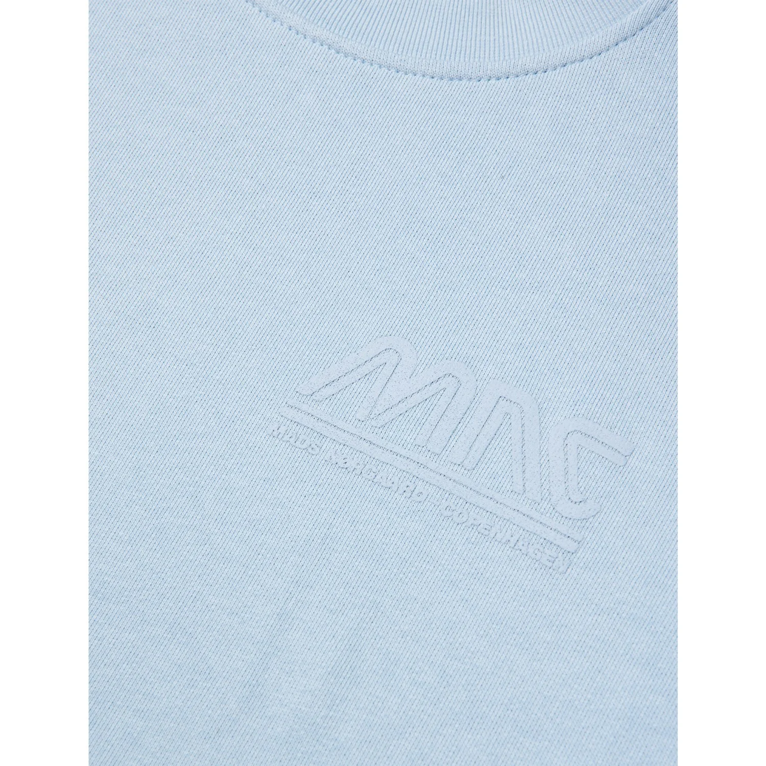 Mads Nørgaard Cashmere Blue Light Original Sweat Solo Sweatshirt - Image 3