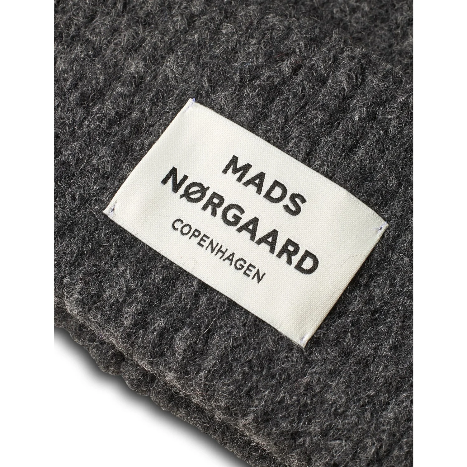 Mads Nørgaard Dark Grey Melange Tosca Anju Hat - Image 2