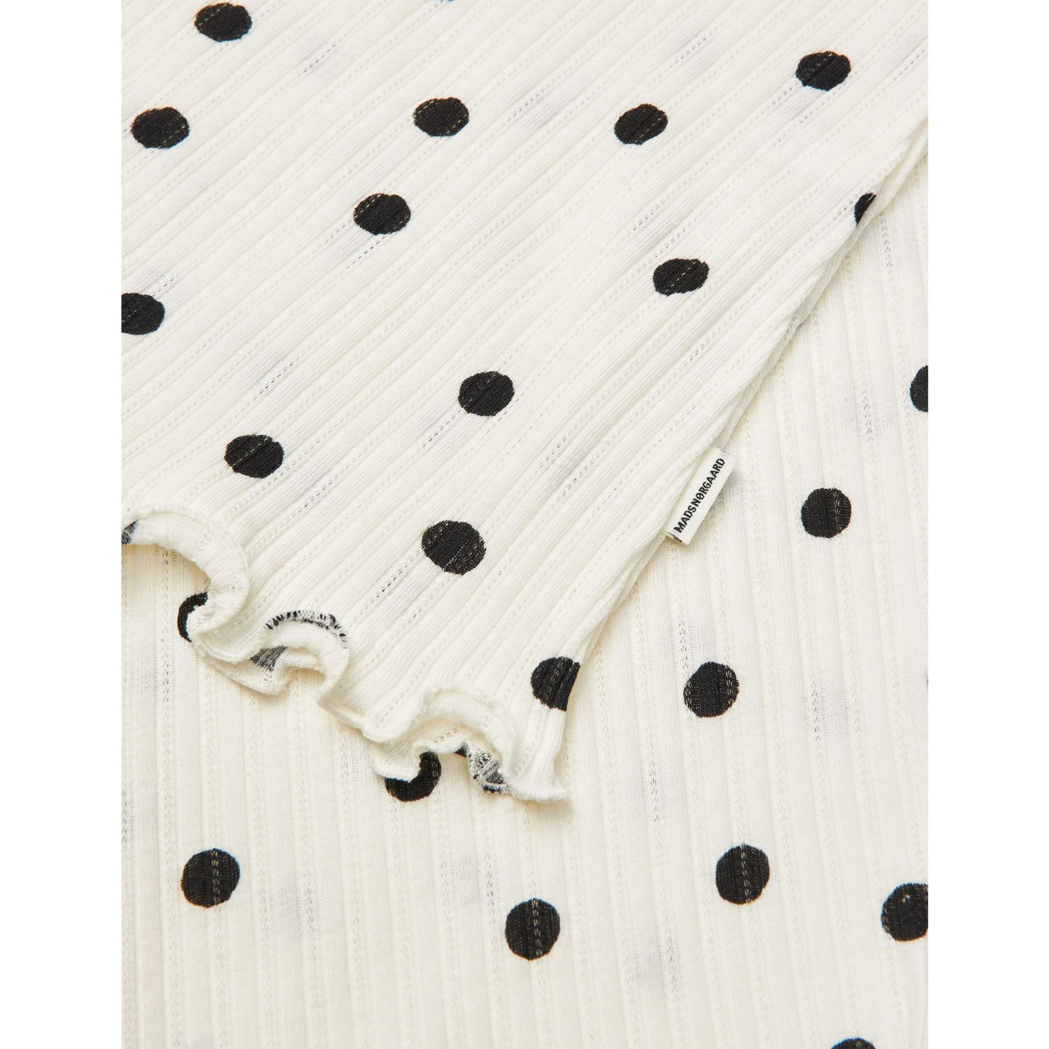 Mads Nørgaard Dot Aop Vanilla Ice Pointella Sigrid Dress Aop - Image 3