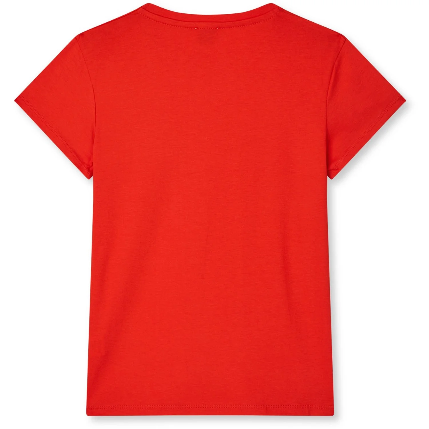 Mads Nørgaard Fiery Red Single Cotton Tuvina Mini Mirror Tee - Image 3