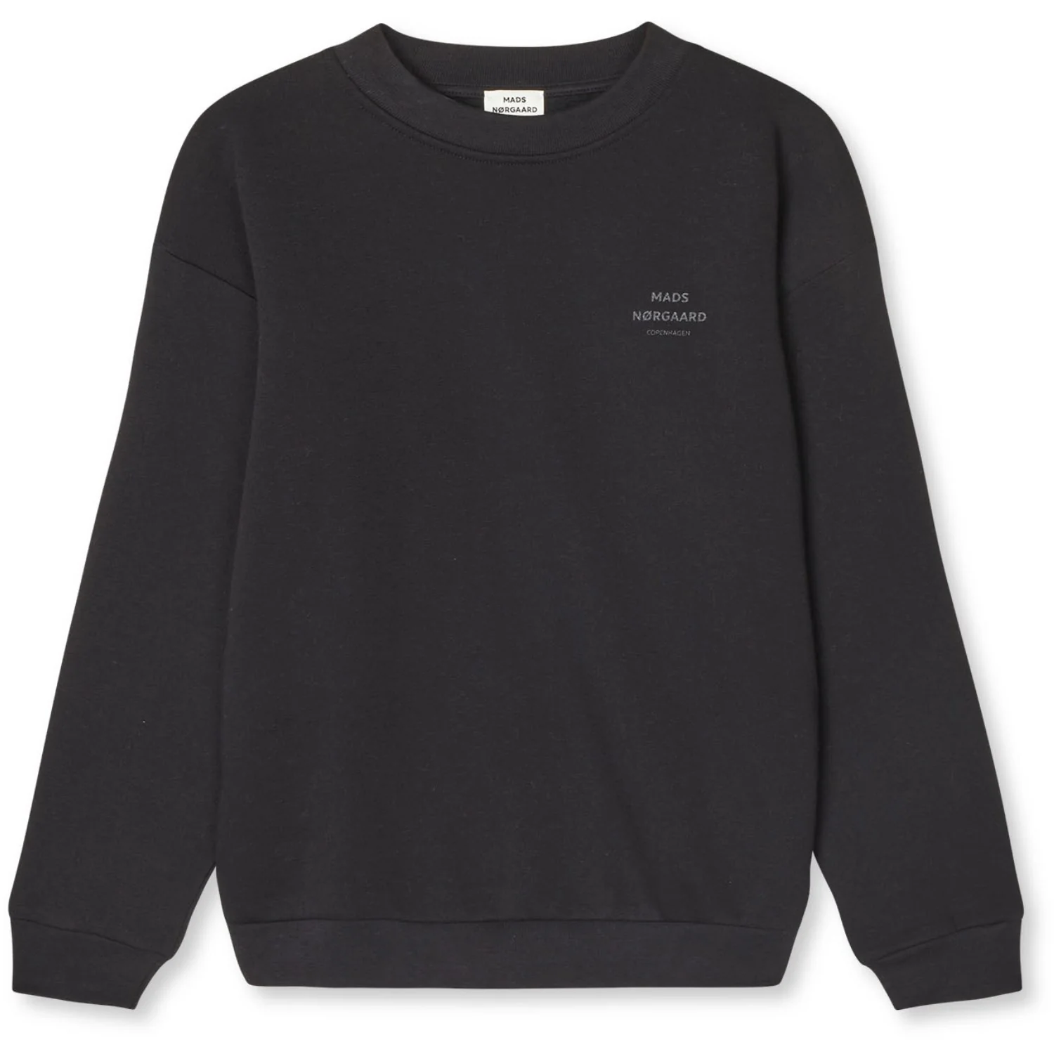 Mads Nørgaard Jet Black Mix Sweat Sonar Sweatshirt