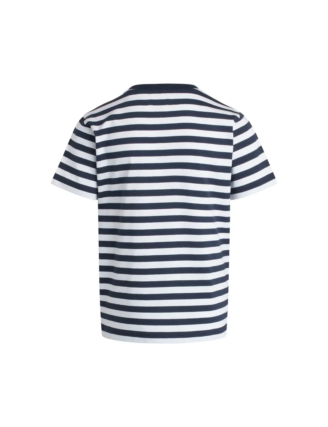 Mads Nørgaard Navy/White Organic Midi Thorlino Tee Fav - Image 3