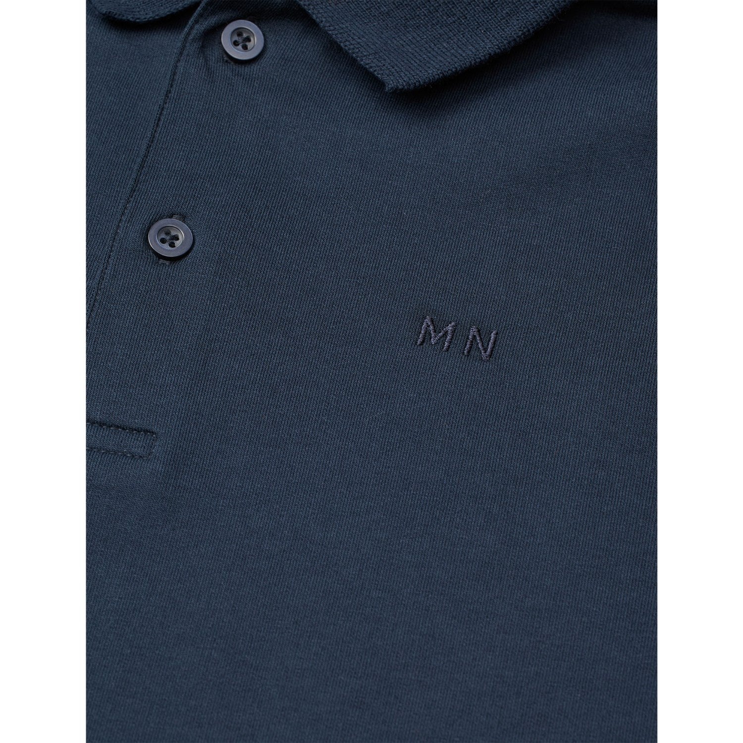 Mads Nørgaard Sky Captain Light Terry Jan Polo L/S - Image 3