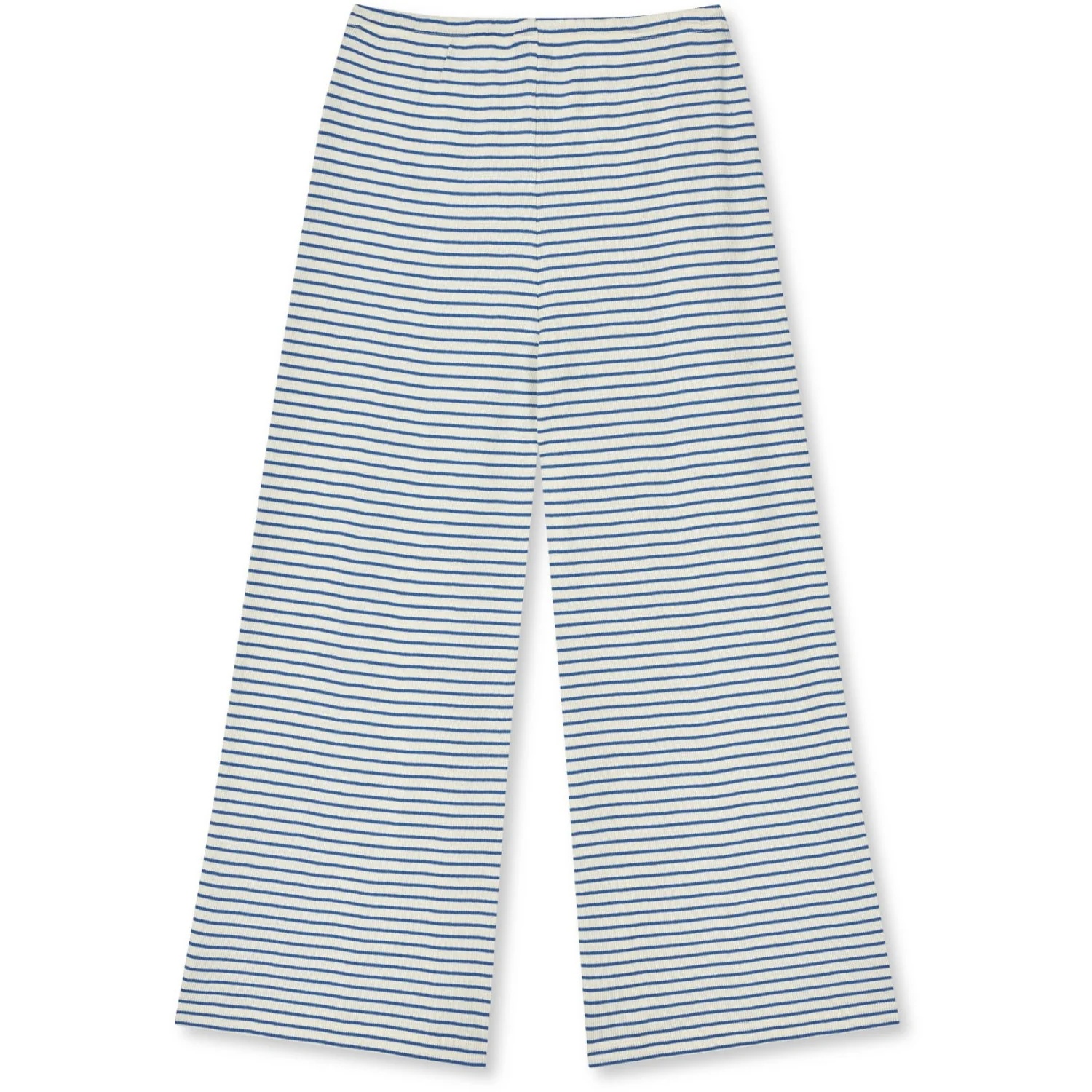 Mads Nørgaard Vanilla Ice/Bright Cobalt 2X2 Cotton Stripe Verona Pants - Image 2