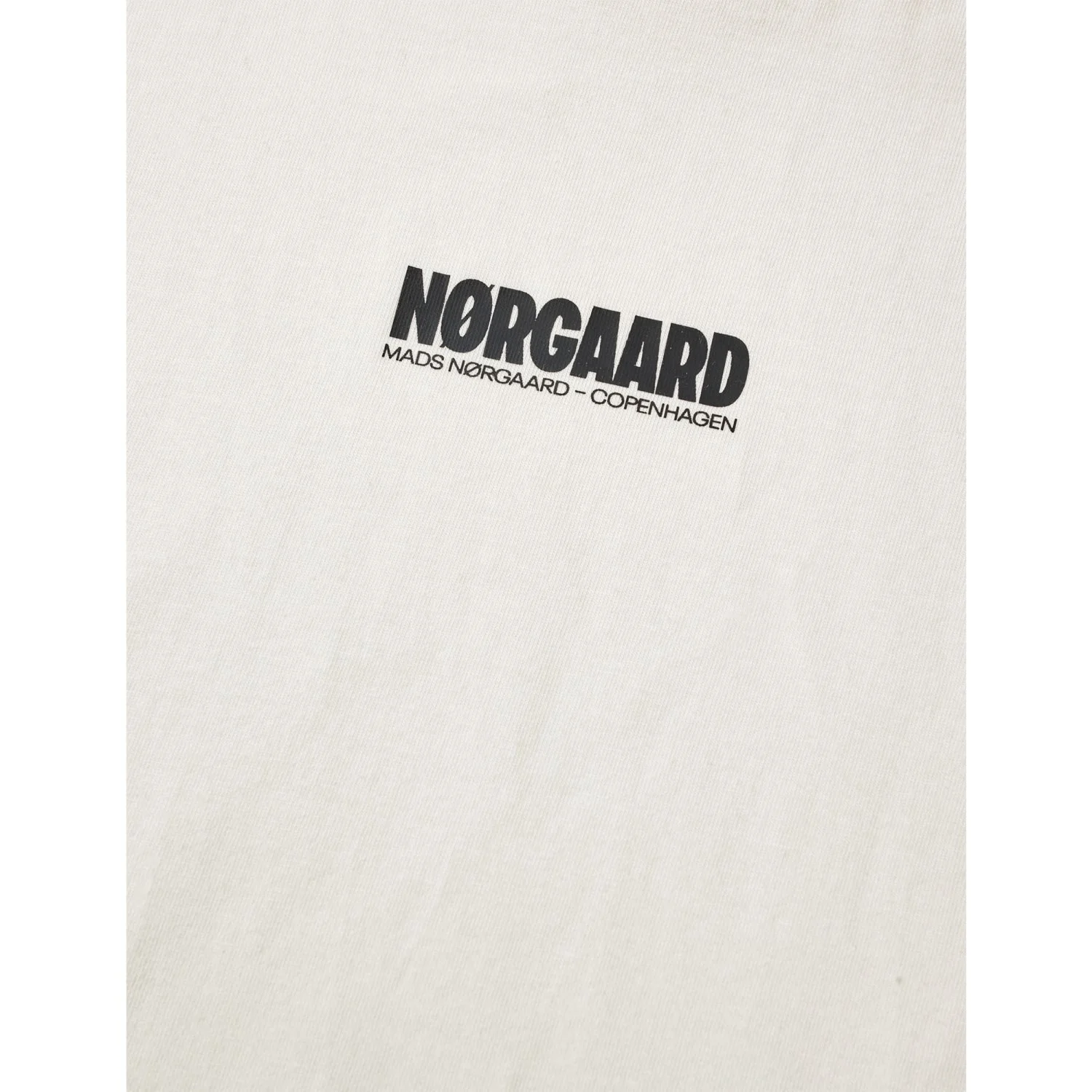 Mads Nørgaard Vanilla Ice Printed Logo Thorlino Tee - Image 3