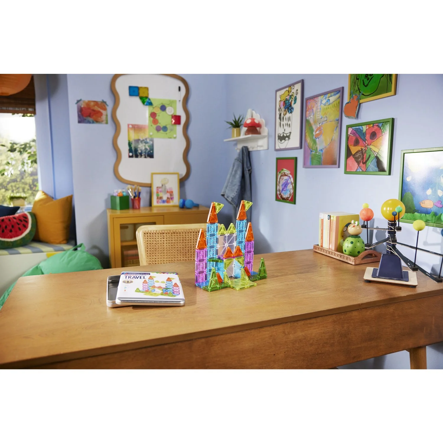 Magna-Tiles® Deluxe Travel Set 55 Pcs(CDU) - Image 5