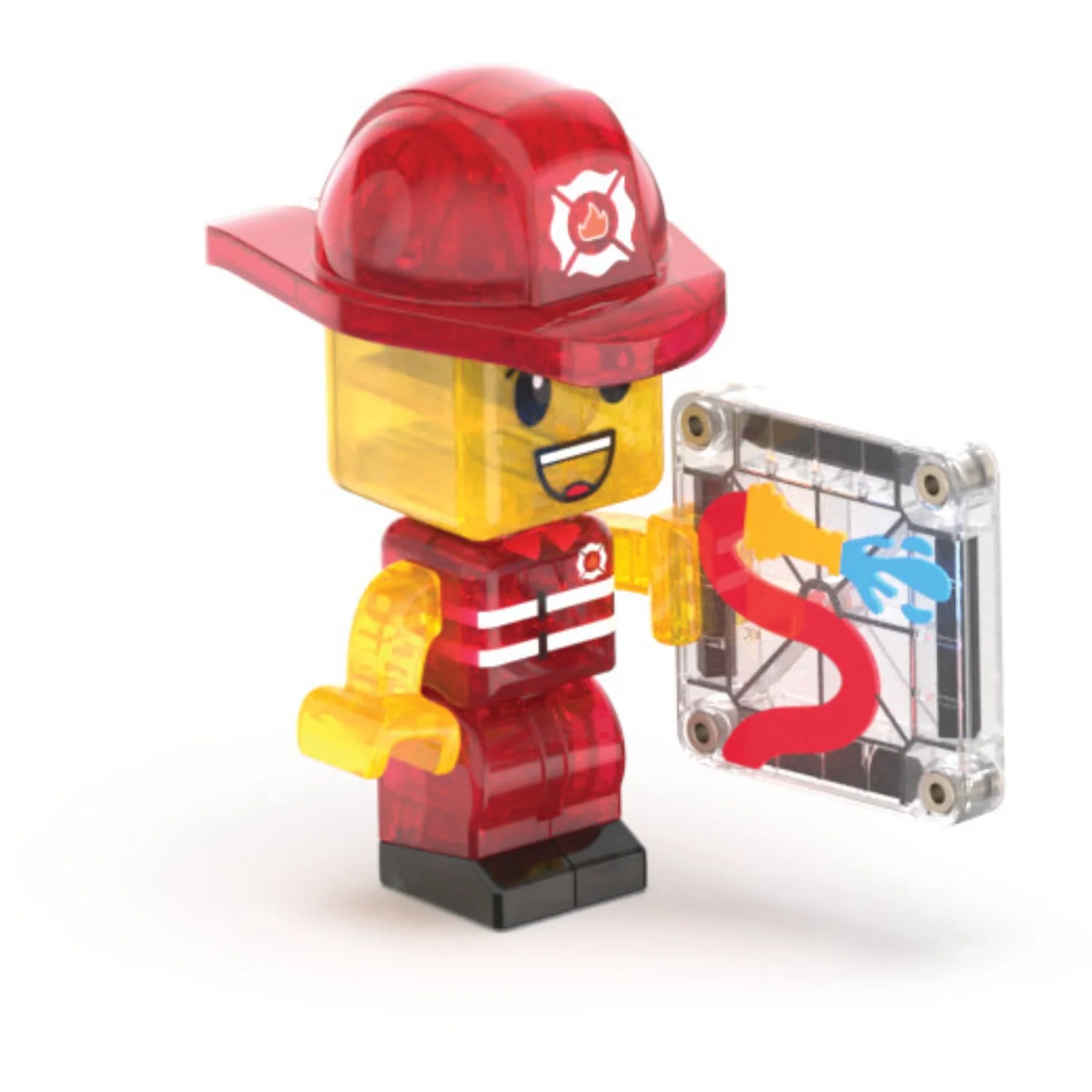 Magna-Tiles® Fire Station 50 Pcs - Image 11