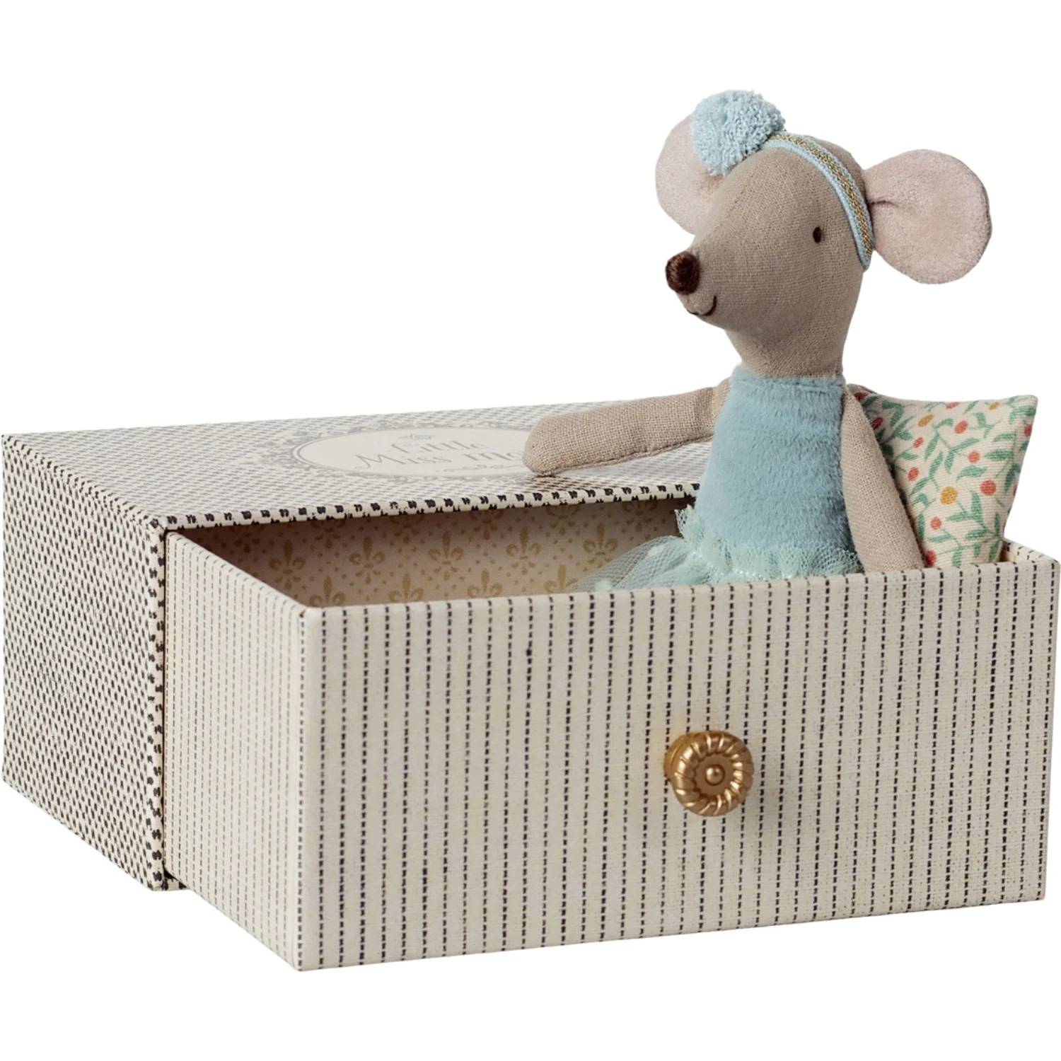 Maileg Dance Mouse In Daybed, Little Sister - Image 3