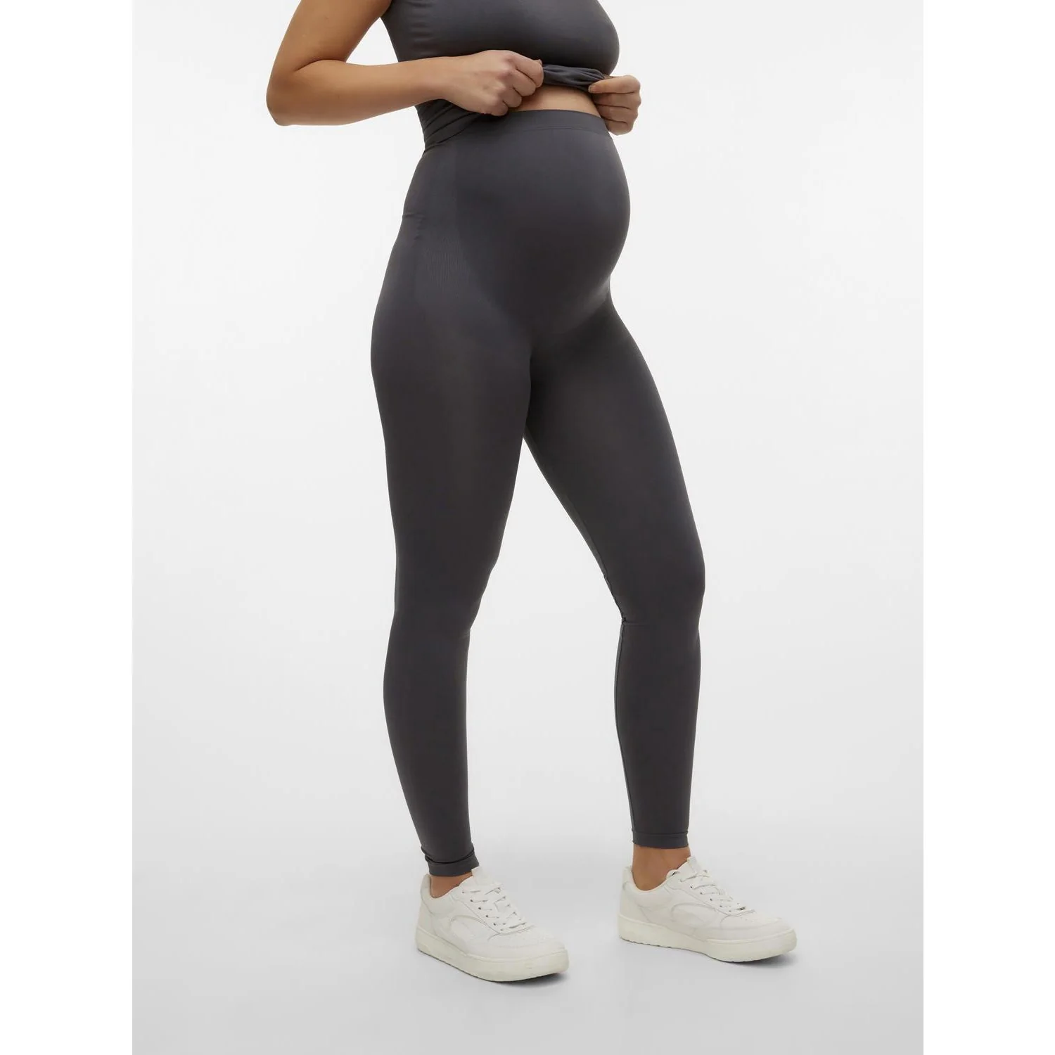 Mama;licious Asphalt Mltia Jeanne Leggings Noos A. - Image 3