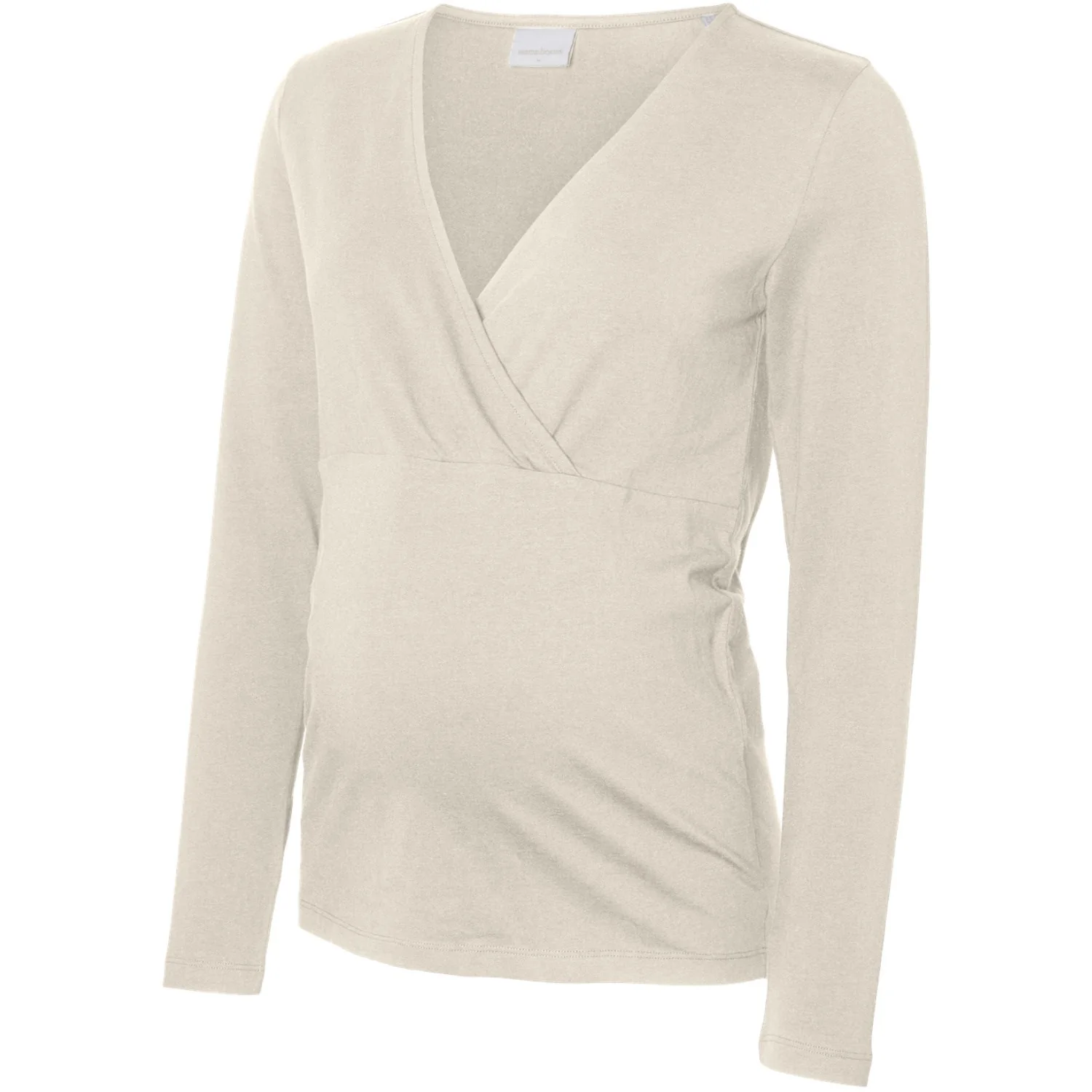 Mama;licious Birch Black Mlkerrie Tess Ls Jrs Top 2-P Noos - Image 2