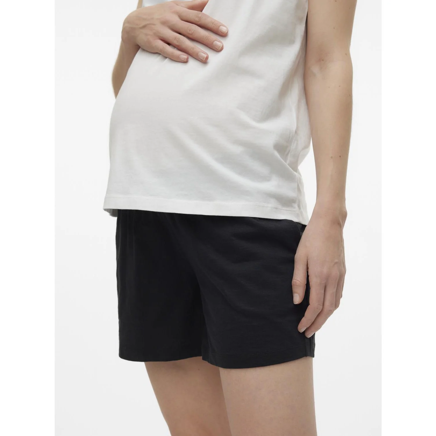 Mama;licious Black Mlivy Jersey Shorts Noos - Image 3