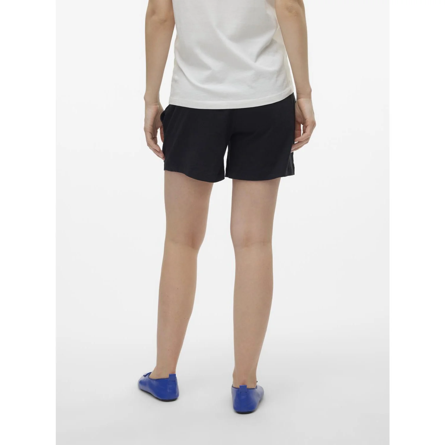 Mama;licious Black Mlivy Jersey Shorts Noos - Image 4
