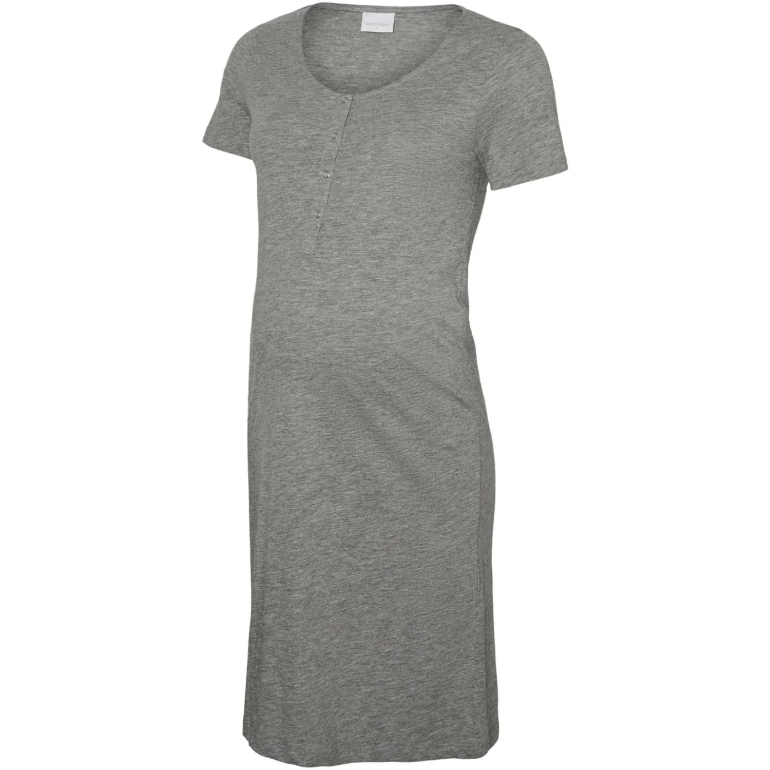 Mama;licious Chalk Pink Light Grey Melange Mlmira Jrs Nightgown 2F 2-P Noos - Image 2