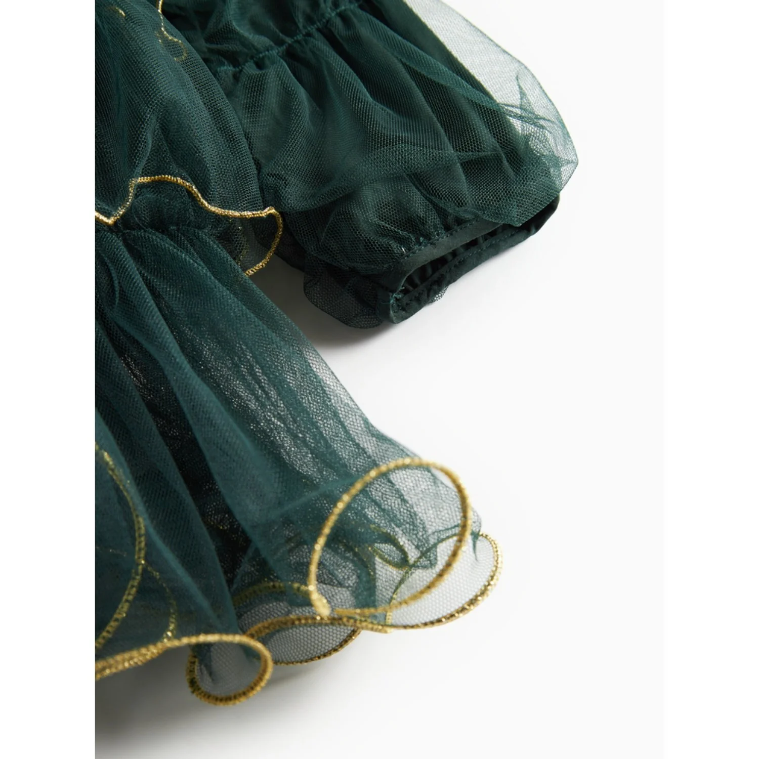 MarMar Ballerina Glitter Dark Leaf December Dress - Image 6
