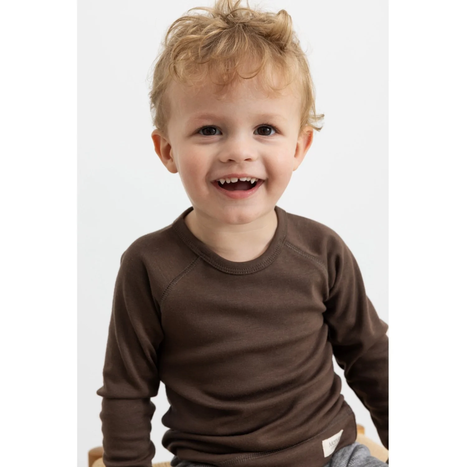 MarMar Base Layer Deep Choco Base Tee LS - Image 7