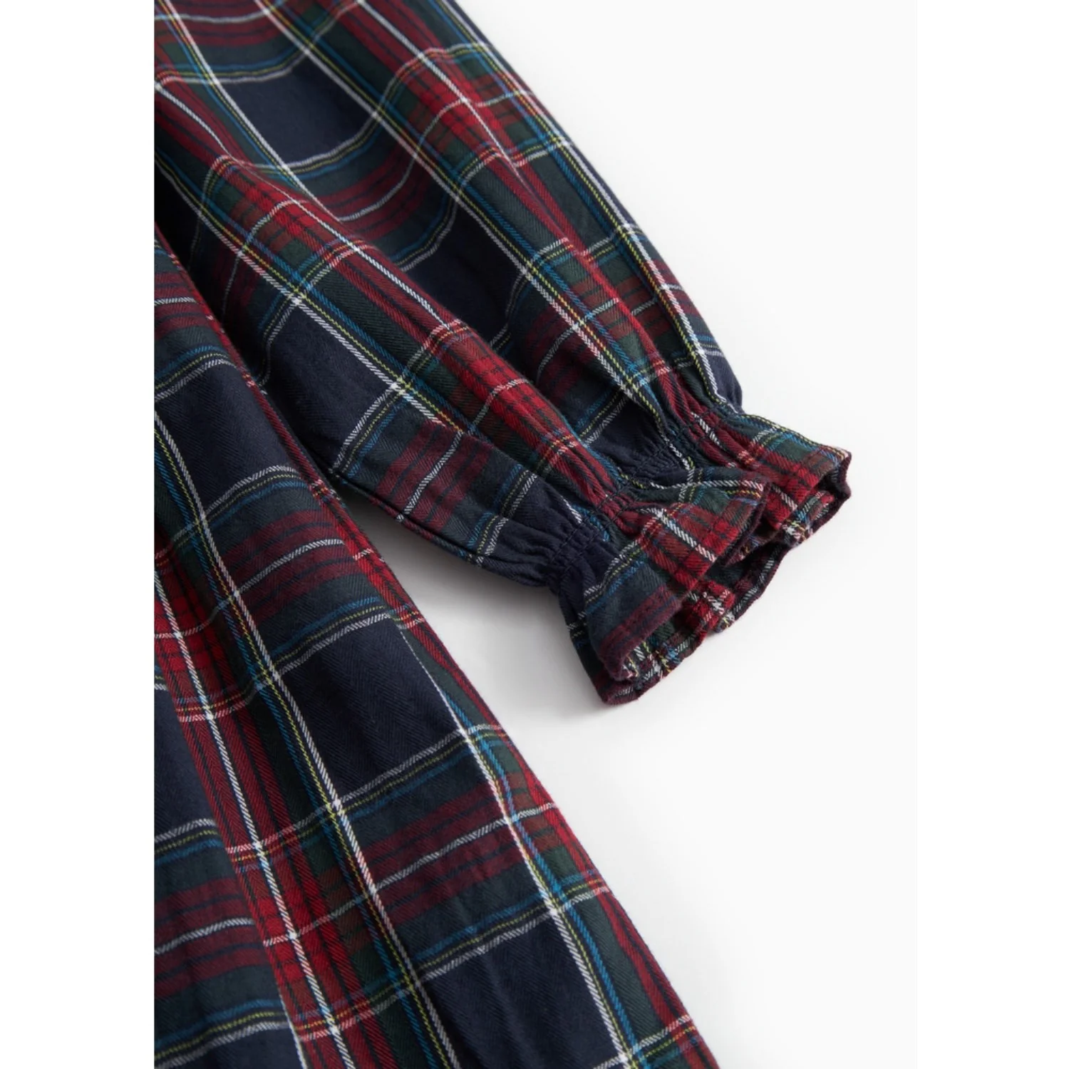MarMar Check Pilot Navy Check Delice Dress - Image 5