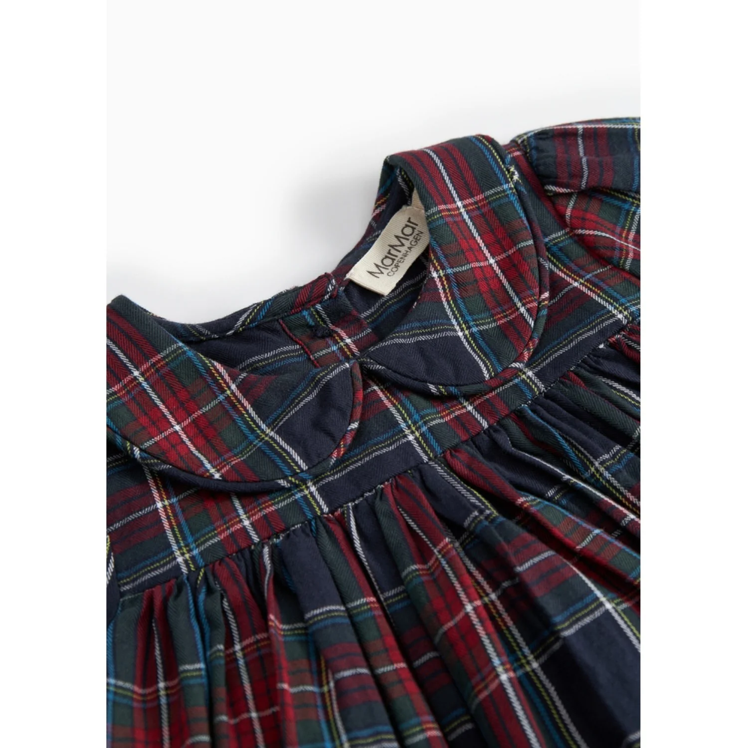 MarMar Check Pilot Navy Check Dulla B LS Dress - Image 3