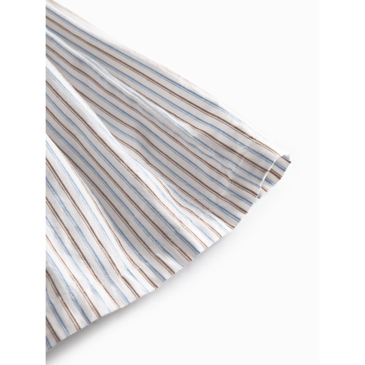 MarMar Cotton Blue Iris Stripe Sana Skirt - Image 4